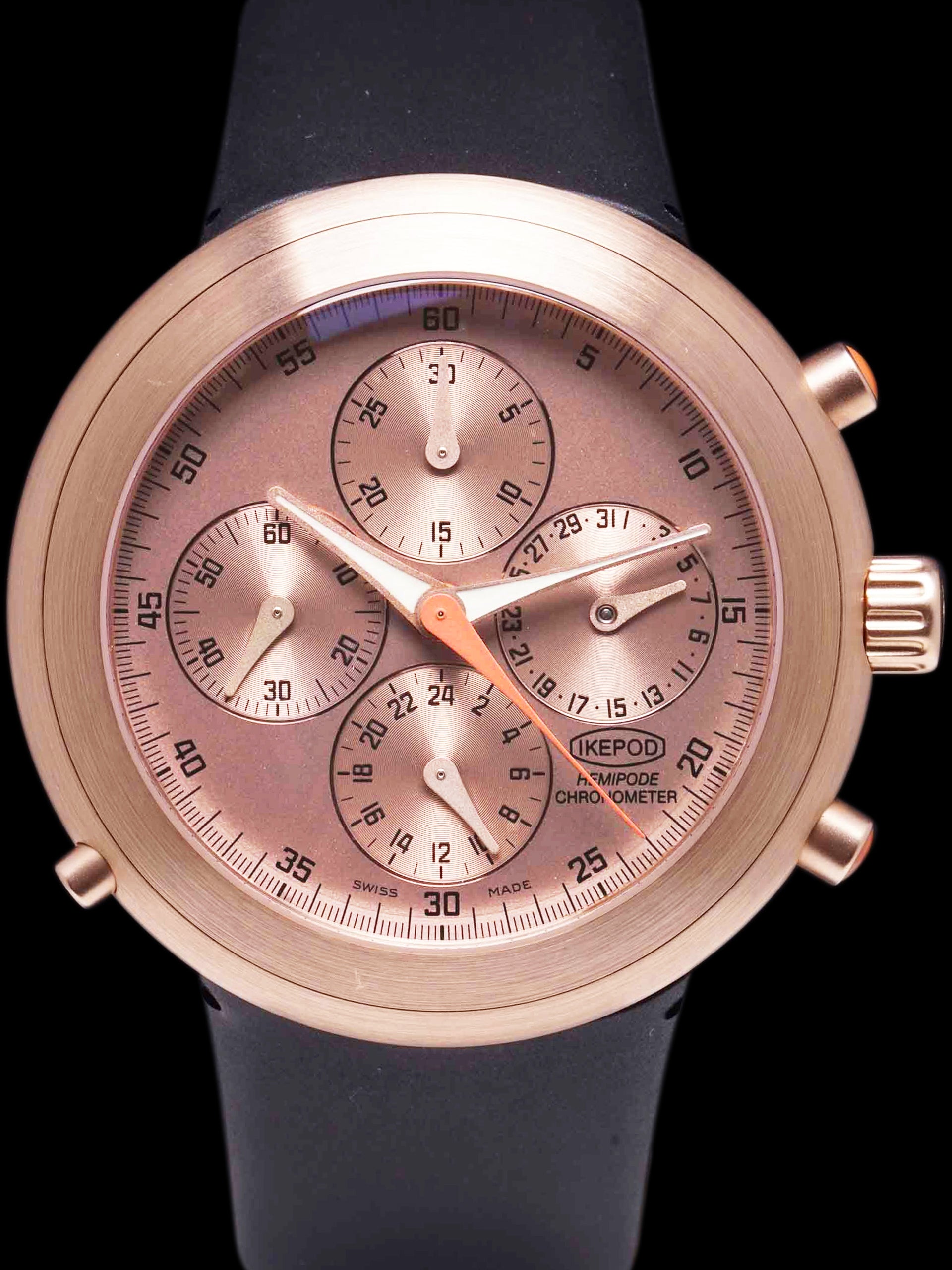 2001 Ikepod Hemipode 18K RG W/ Box & Papers