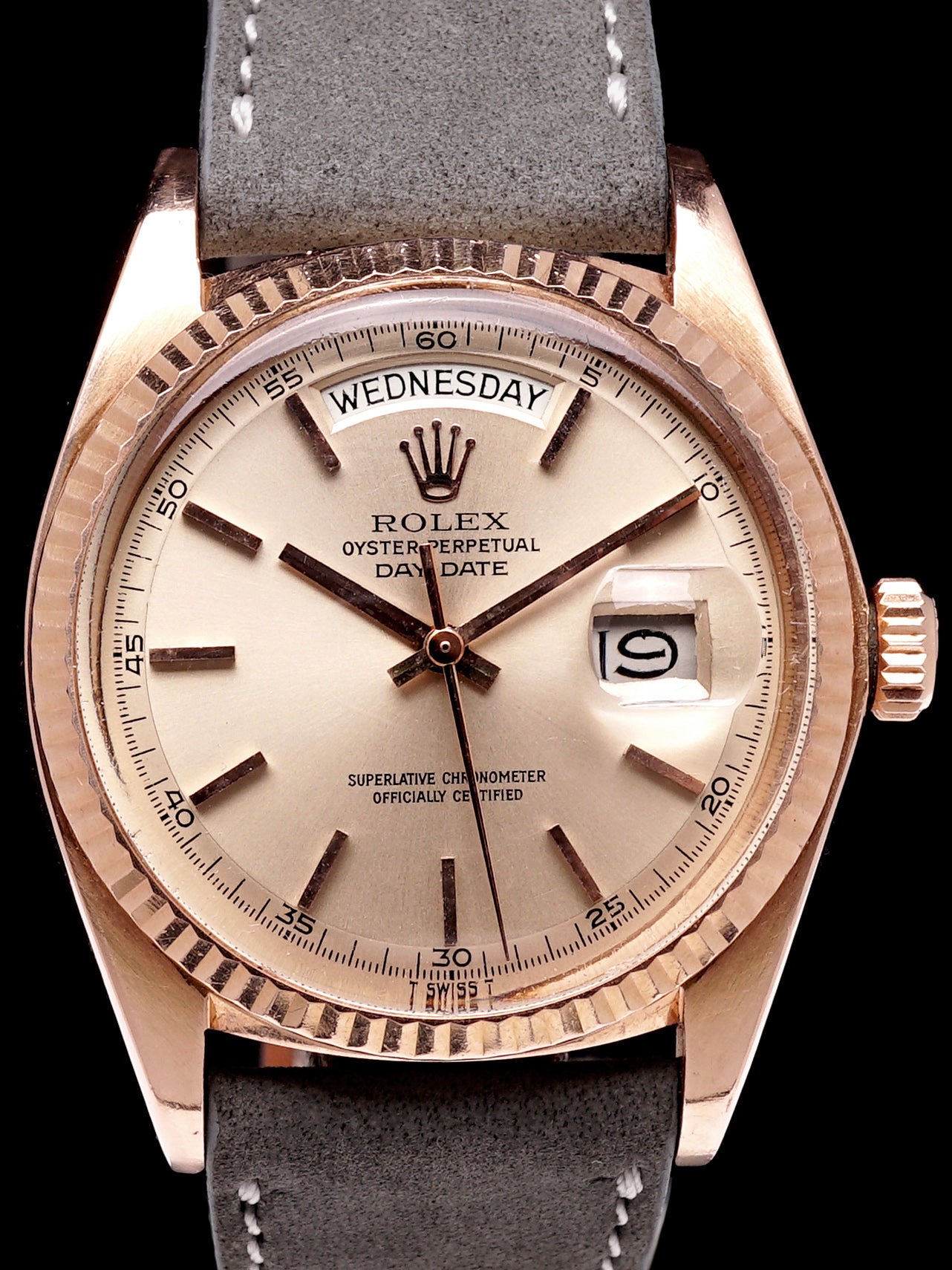 1978 Rolex Day-Date (Ref. 1803) 18K Rose Gold