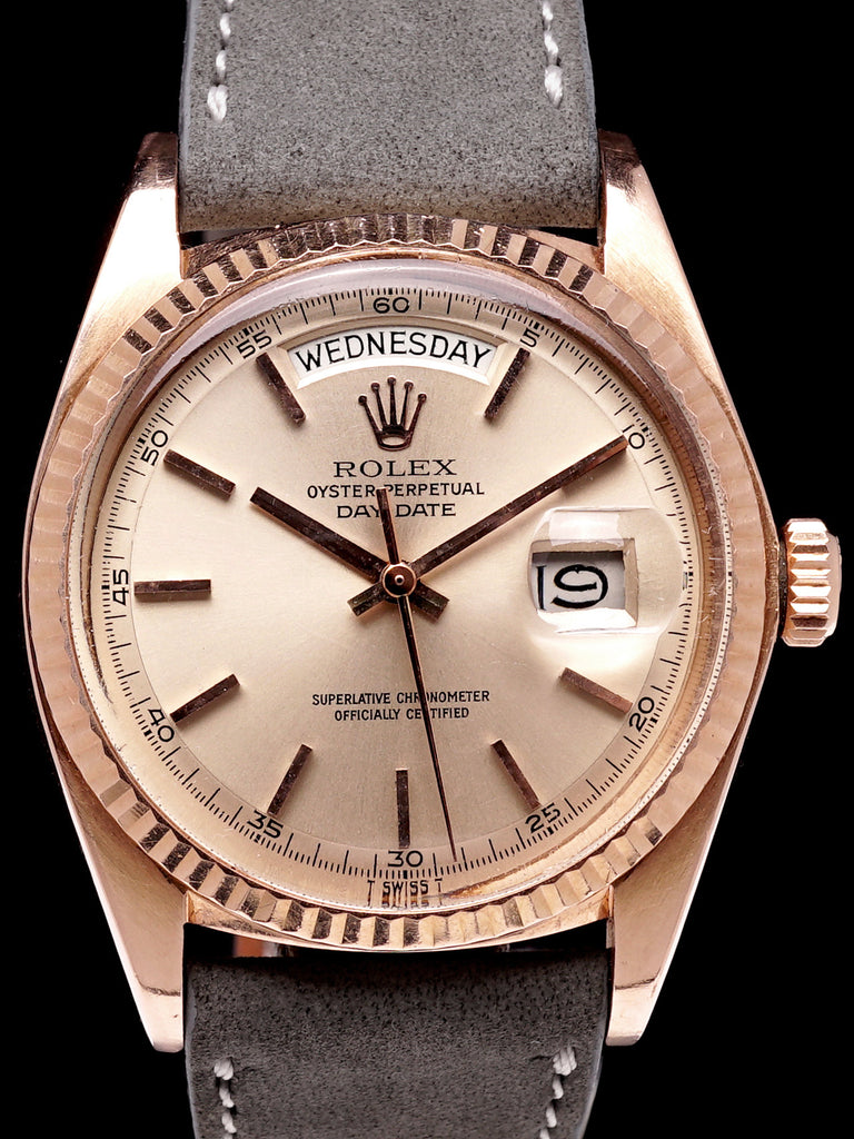 1978 Rolex Day-Date (Ref. 1803) 18K Rose Gold