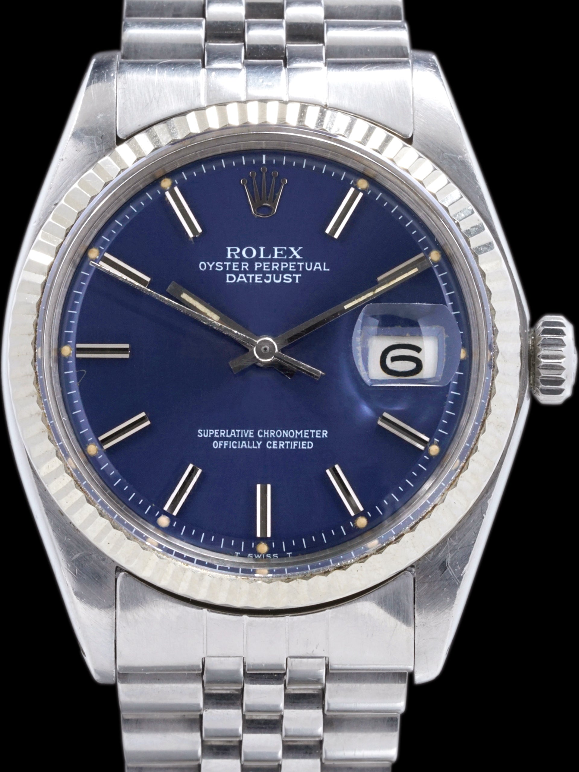 1973 Rolex Datejust (Ref. 1601) Blue Dial