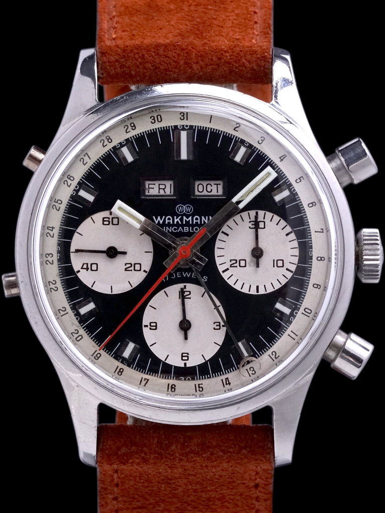 1970s Wakmann Triple Calendar Chronograph (Ref. 750.1309)