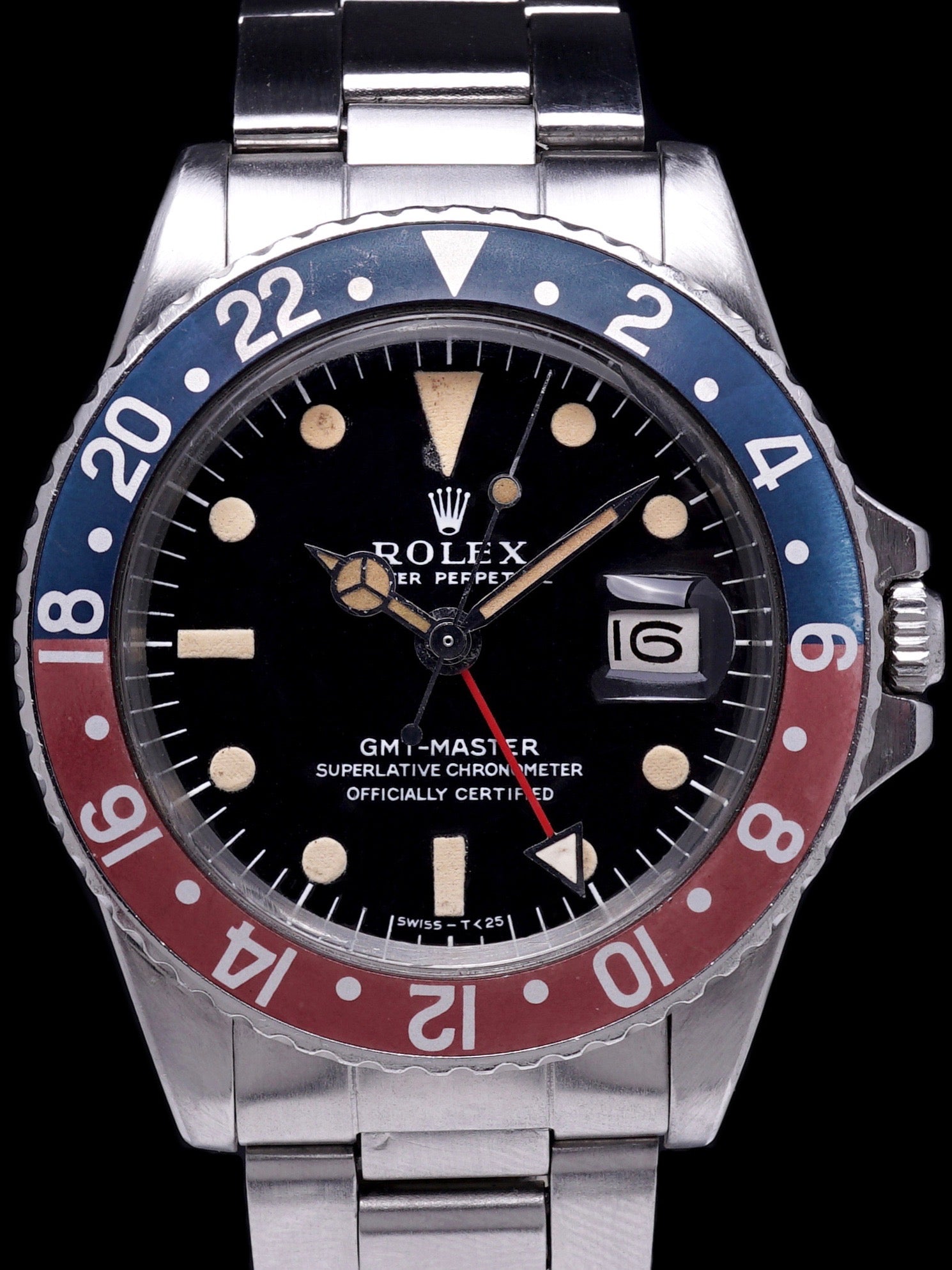 1969 Rolex GMT-Master (Ref. 1675) MK I "Long E"