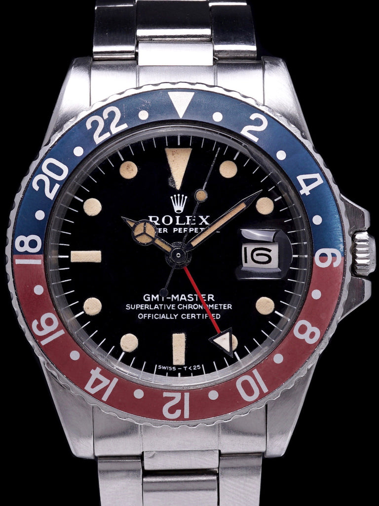 1969 Rolex GMT-Master (Ref. 1675) MK I "Long E"