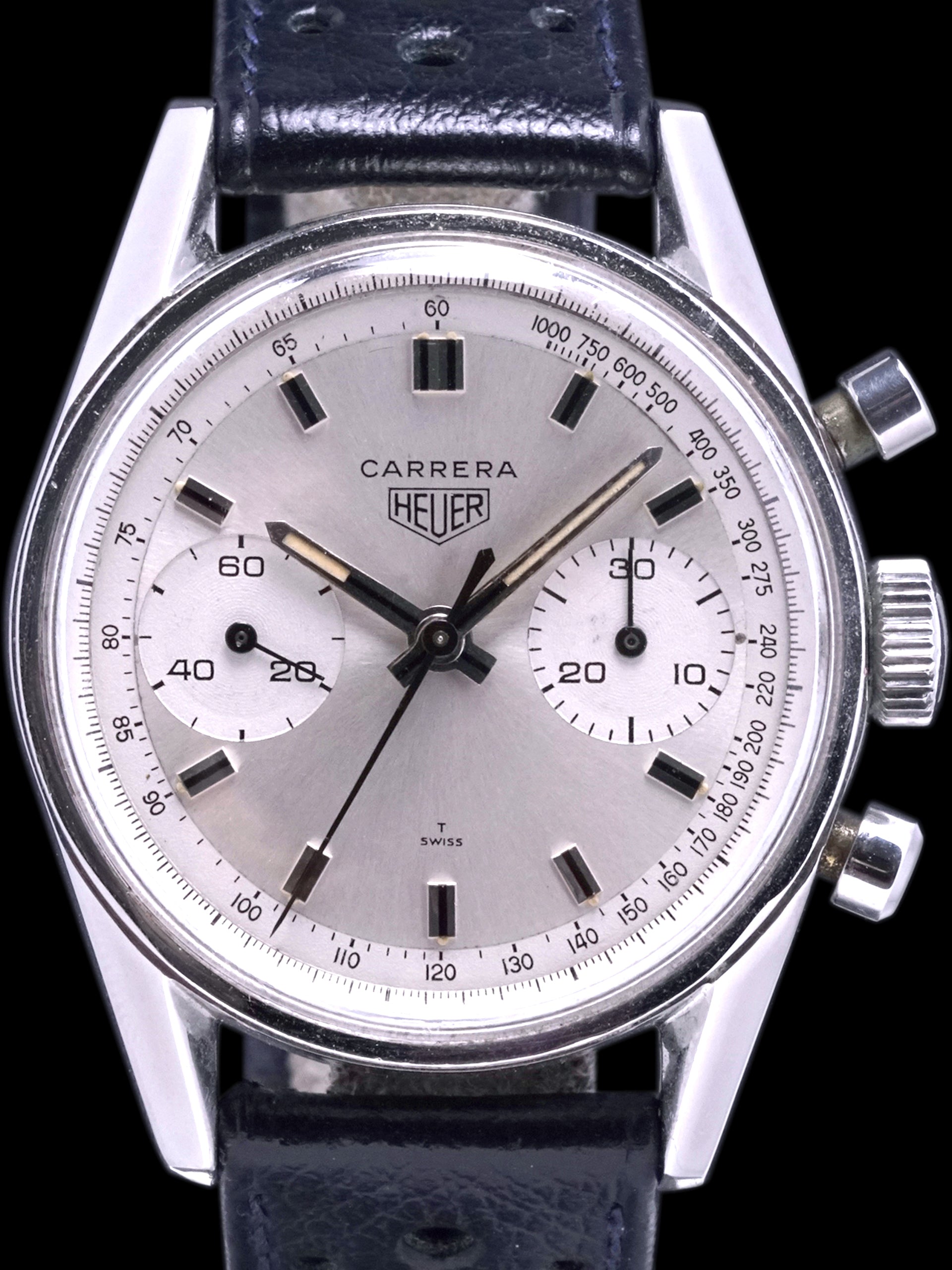 1970 Heuer Carrera 30 (Ref. 7753 T) W/ Original Strap & Buckle