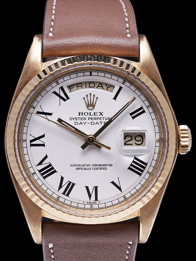 1977 Rolex 18k YG Day-Date (Ref. 1803) "Buckley Dial"