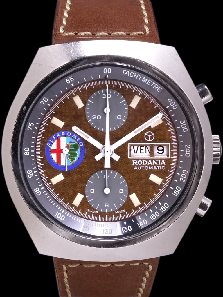 1980s Rodania For Alfa Romeo Chronograph (Ref. 3174.20) W/ Box