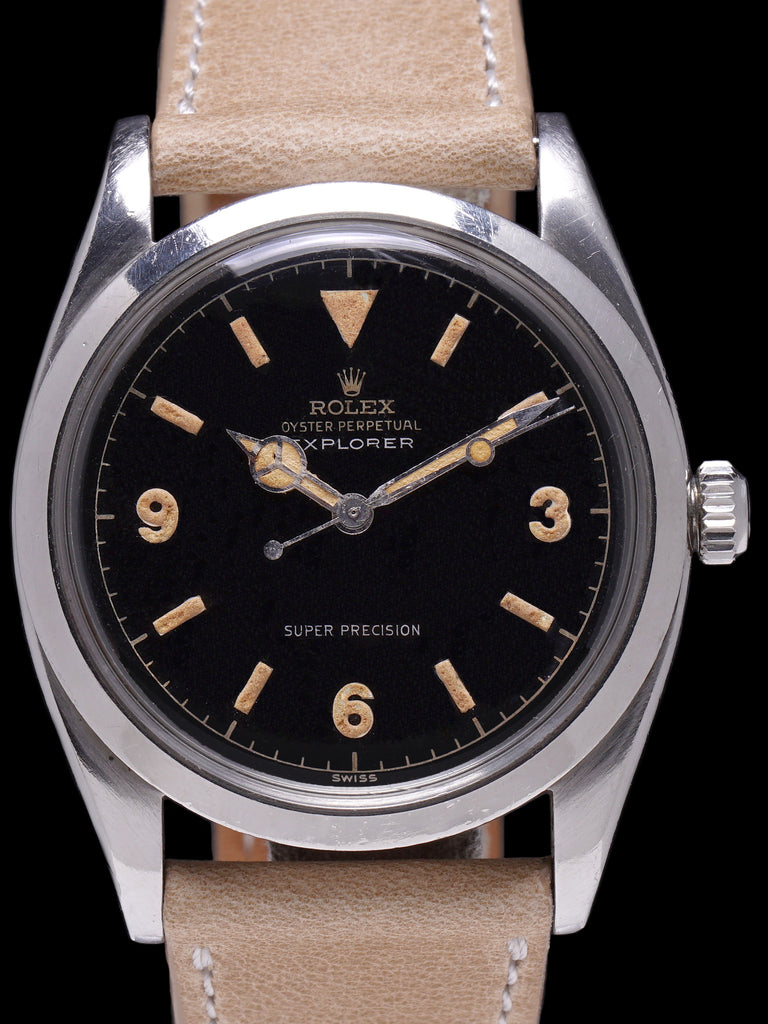 1958 Rolex Super Precision Explorer (Ref. 5504) Gilt Chapter Ring