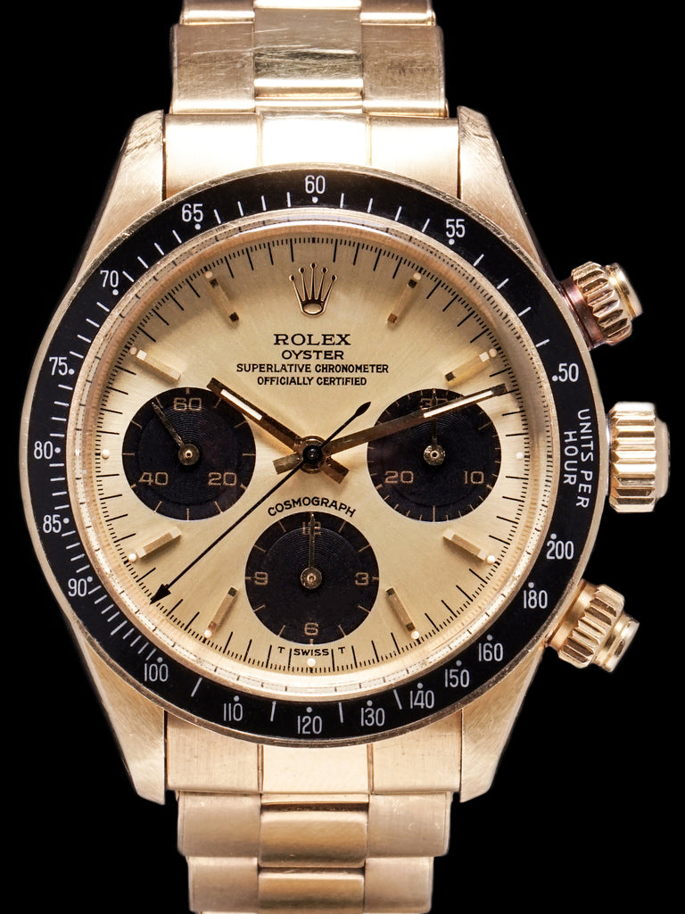 *Unpolished* 1985 Rolex Daytona (Ref. 6263) 18K YG