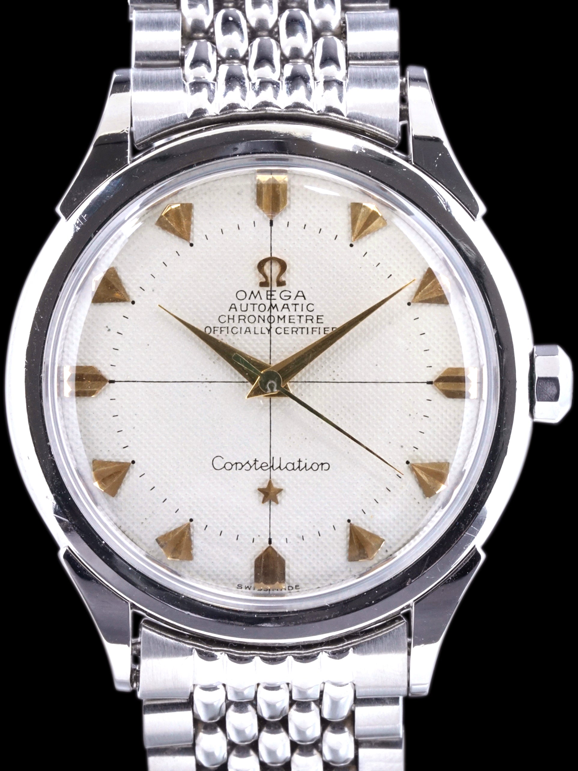 1952 Omega Constellation (Ref. 2652-1) "Honeycomb Dial"