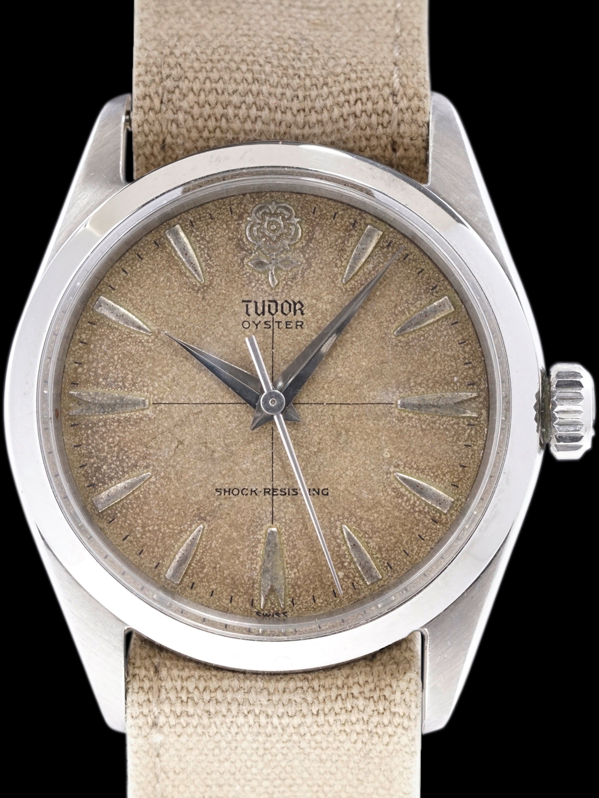 Tropical 1957 Tudor Oyster (Ref. 7934) "Big Rose"