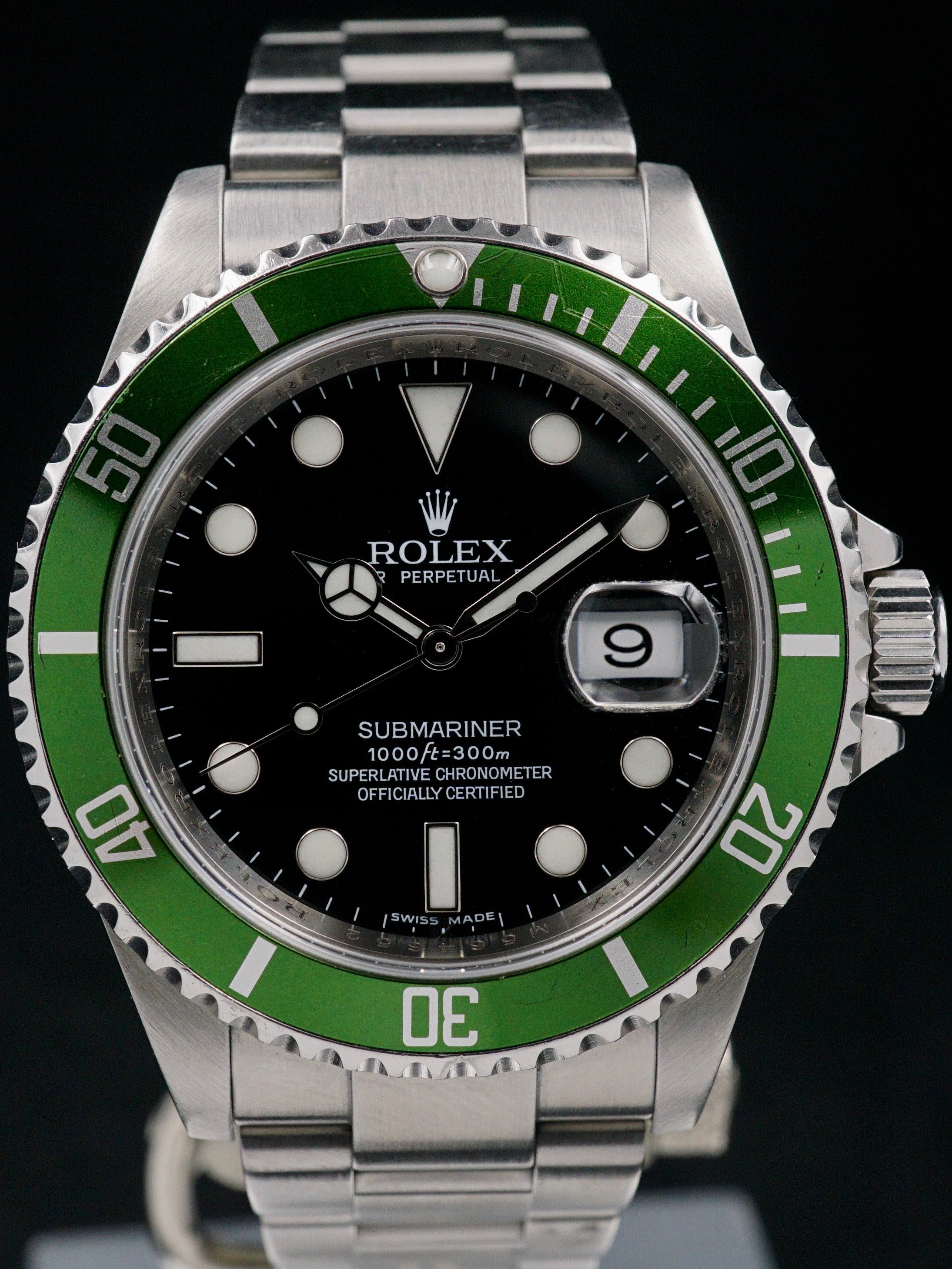 2007 Rolex Green Submariner (Ref. 16610LV) "Mk. V" With Warranty Card