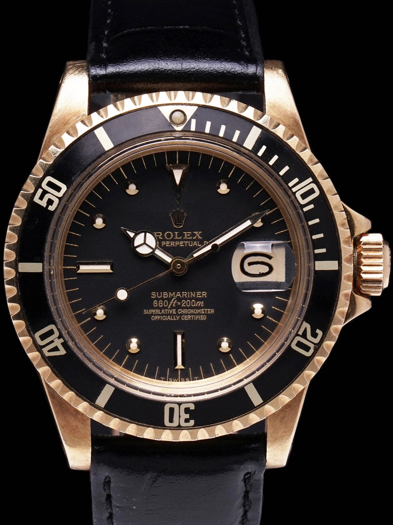 1973 Rolex Submariner Ref. 1680 18k YG