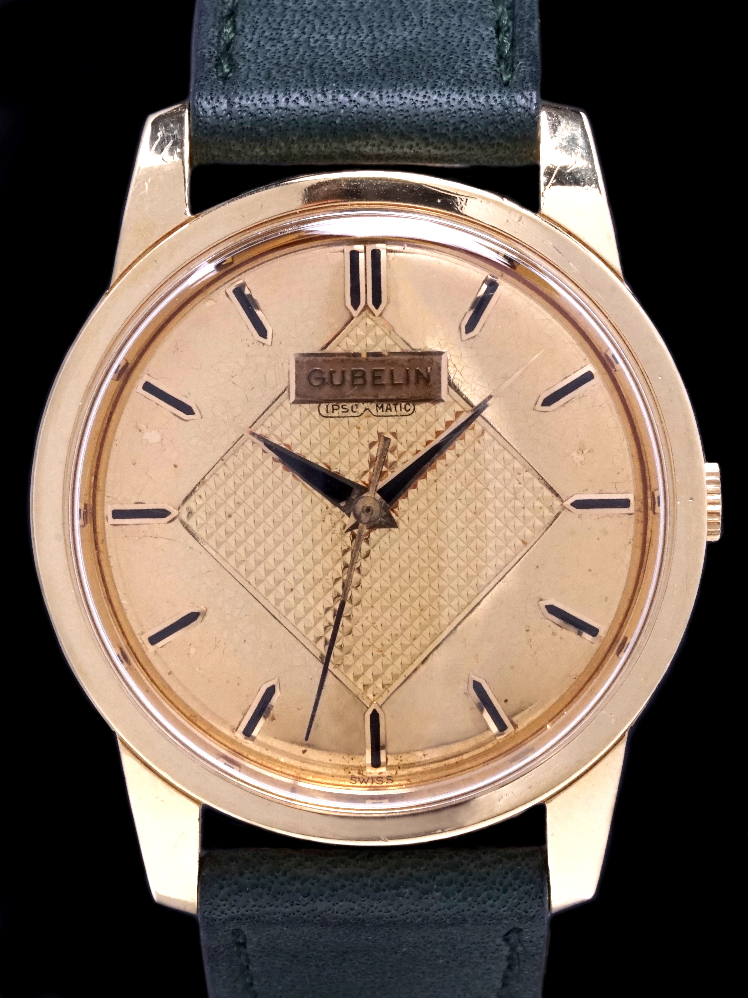 1960s Gubelin Ipso-Matic 18K YG