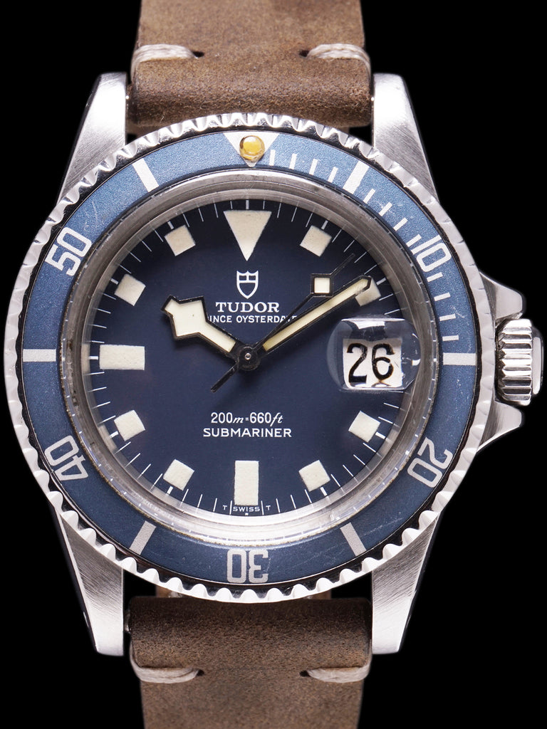 1980 Tudor Blue Submariner (Ref. 94110) "Snowflake"