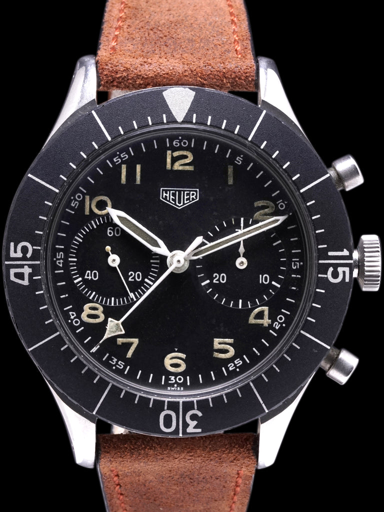 Military Issued Heuer Pilot’s "Bund" Bundeswehr Chronograph (Ref. 1550 SG)