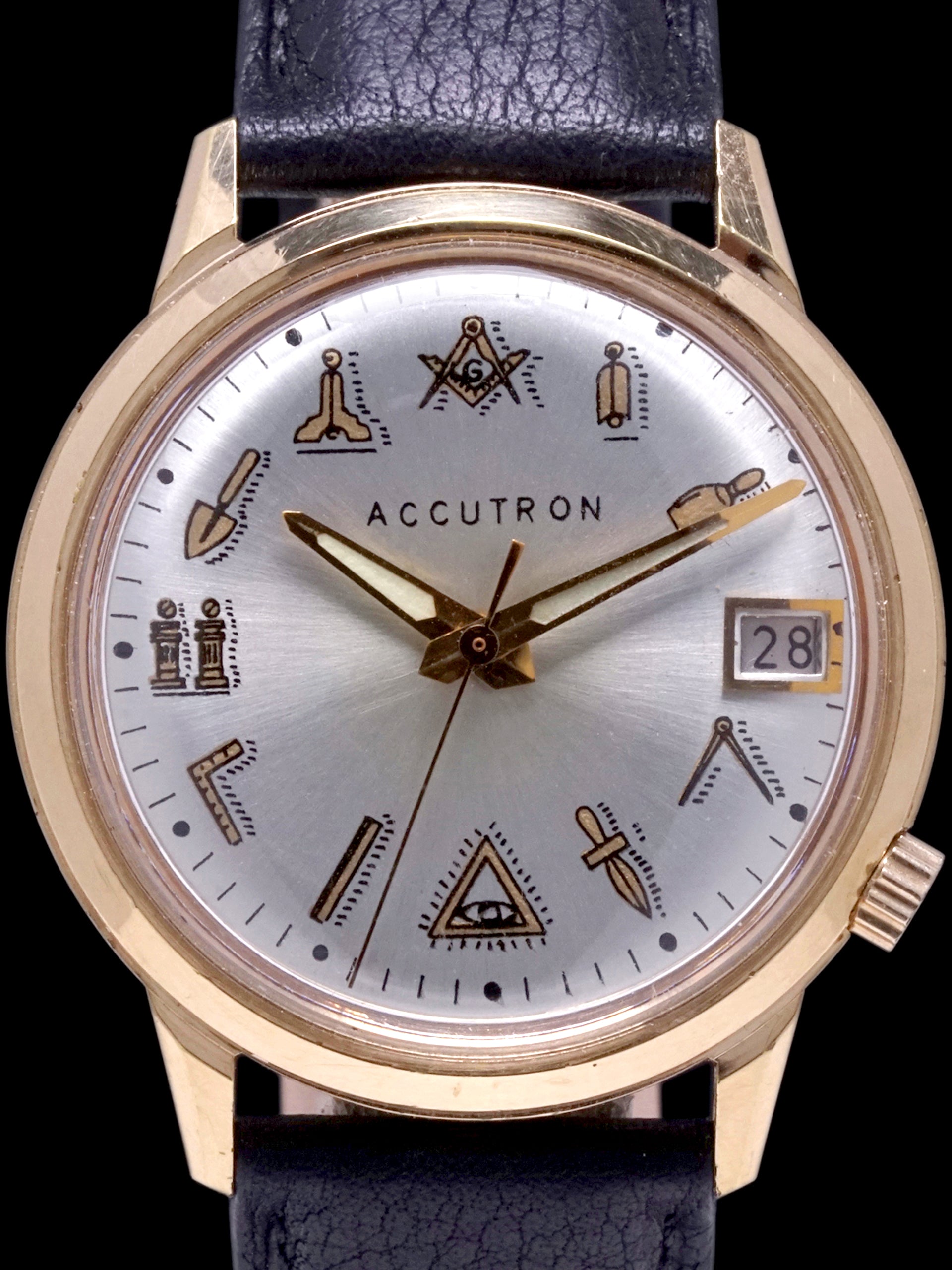 1973 Bulova Accutron (Ref. 3392) "Freemasons Dial"
