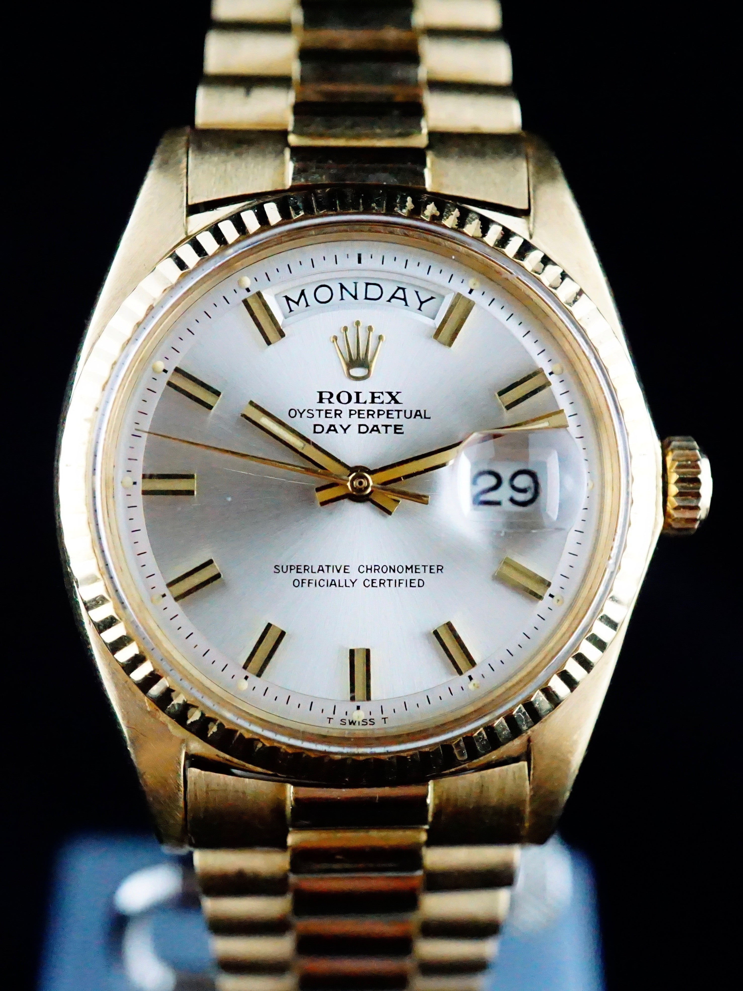 1970 Rolex Day Date "Wide Boy" (Ref. 1803) 18k YG