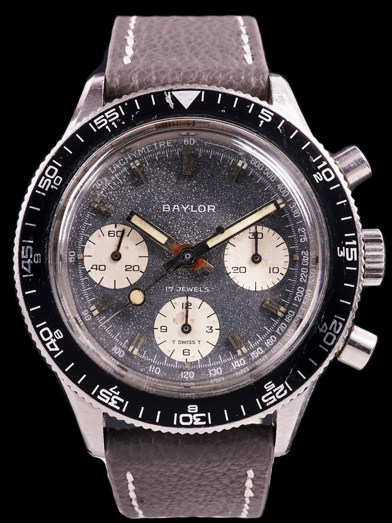Tropical 1960s Baylor Chronograph "Denim Dial"