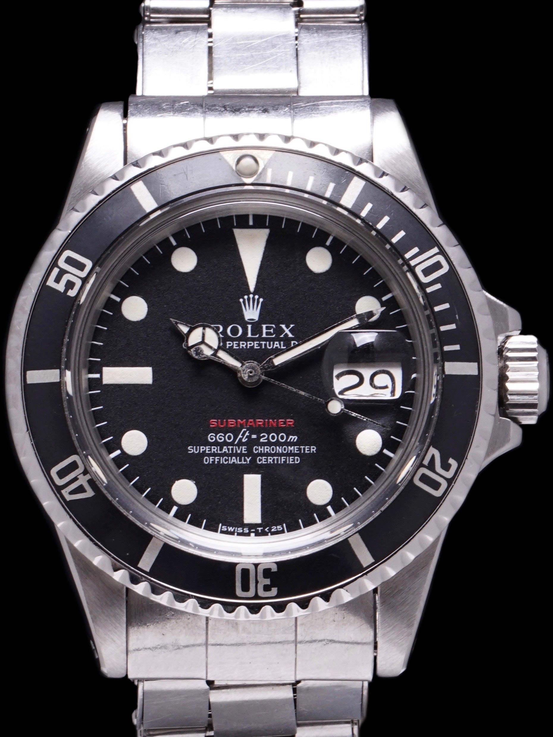 1970 Rolex Red Submariner (Ref. 1680) "Mk. IV Dial"