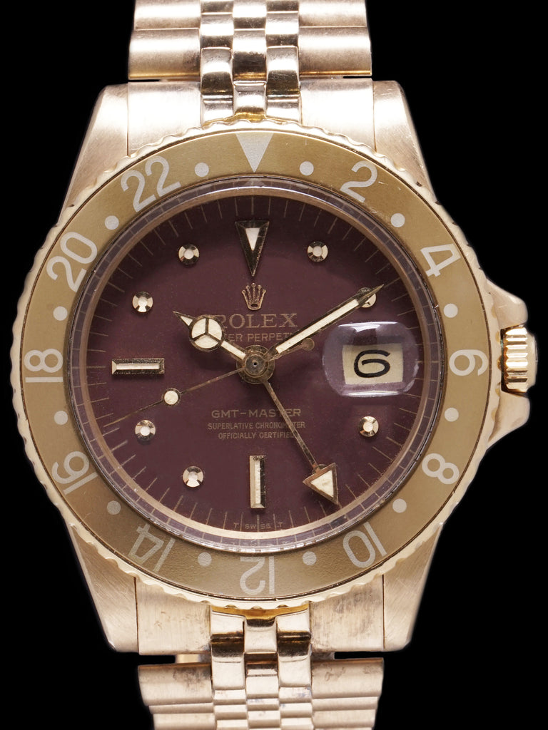 1971 Rolex GMT-Master (Ref. 1675) 18k YG