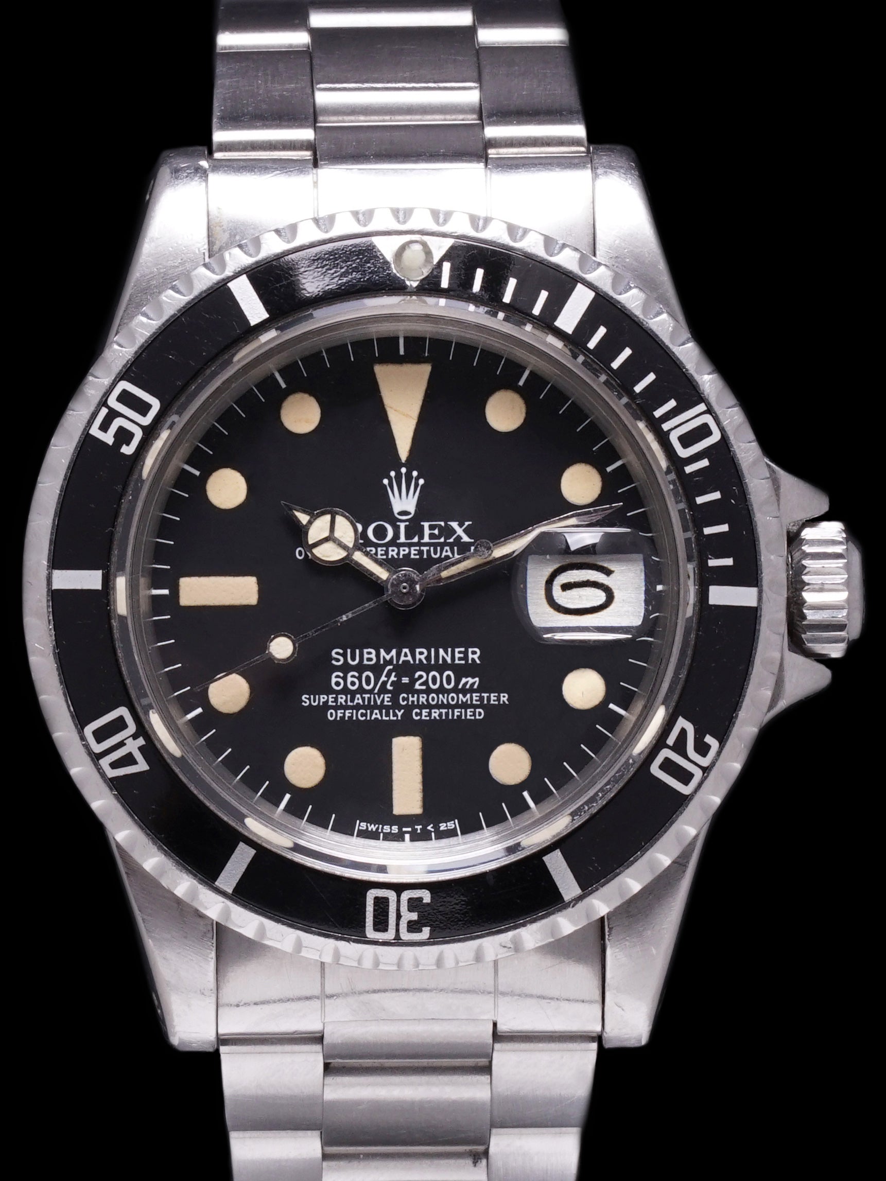 1978 Rolex Submariner (Ref.1680) W/ Guarantee Paper