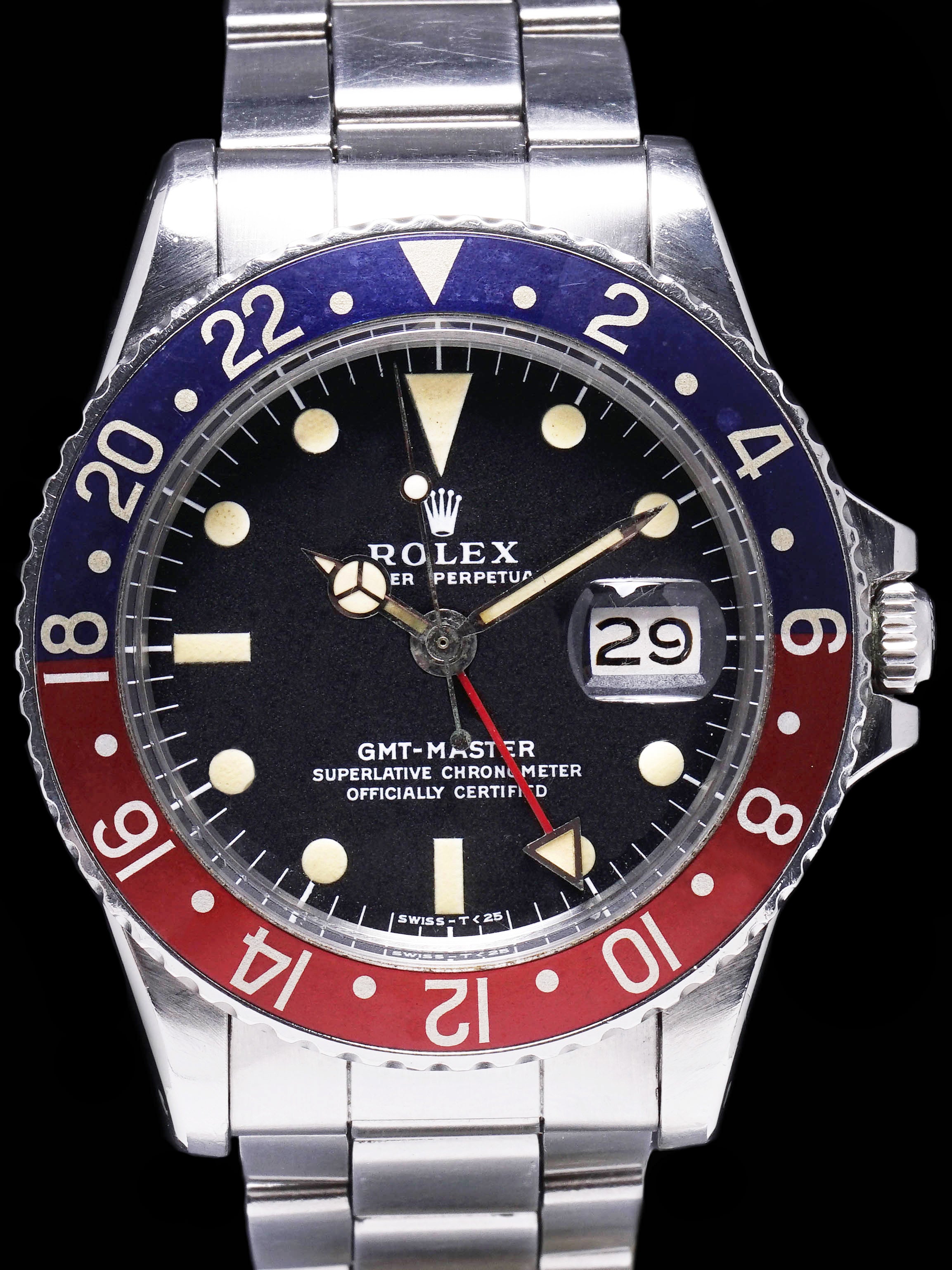 1972 Rolex GMT-Master (Ref. 1675) Mk. 2 Dial