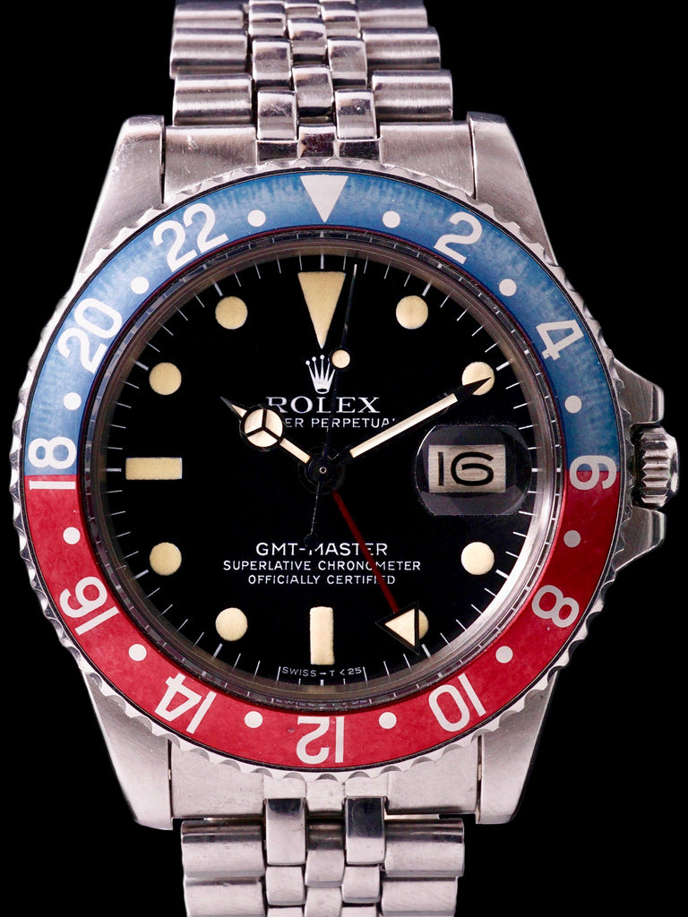 1978 Rolex GMT-Master (Ref. 1675) Mk. IV W/ Box and Papers