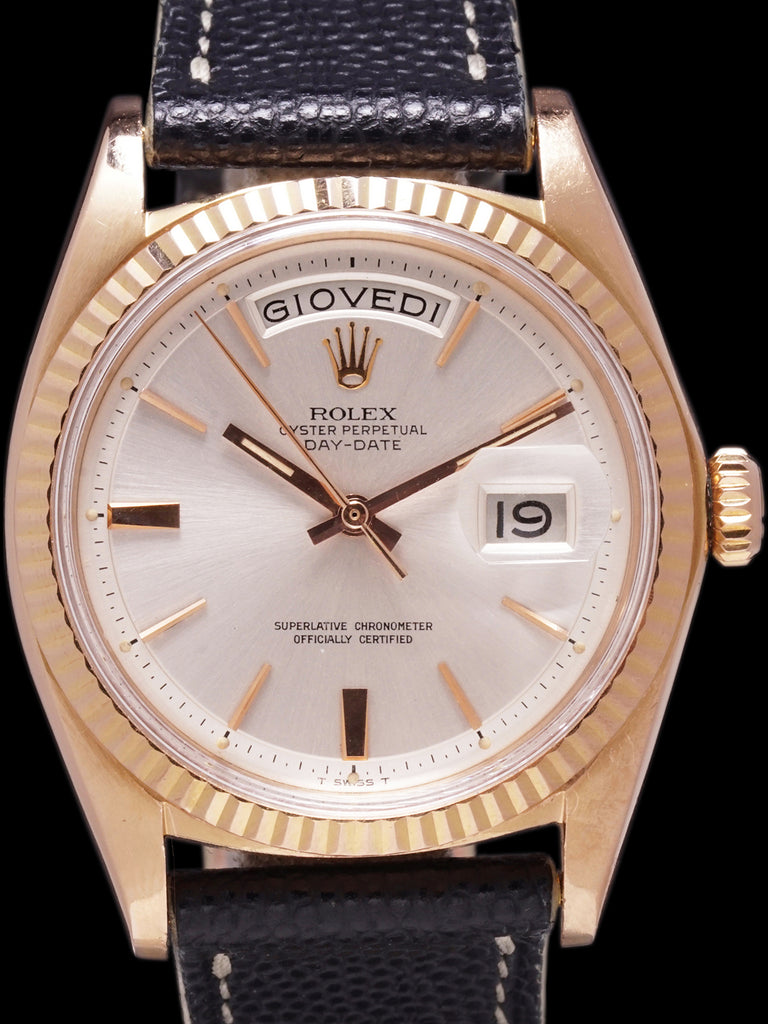 1969 Rolex Day-Date (Ref. 1803) 18K Rose Gold