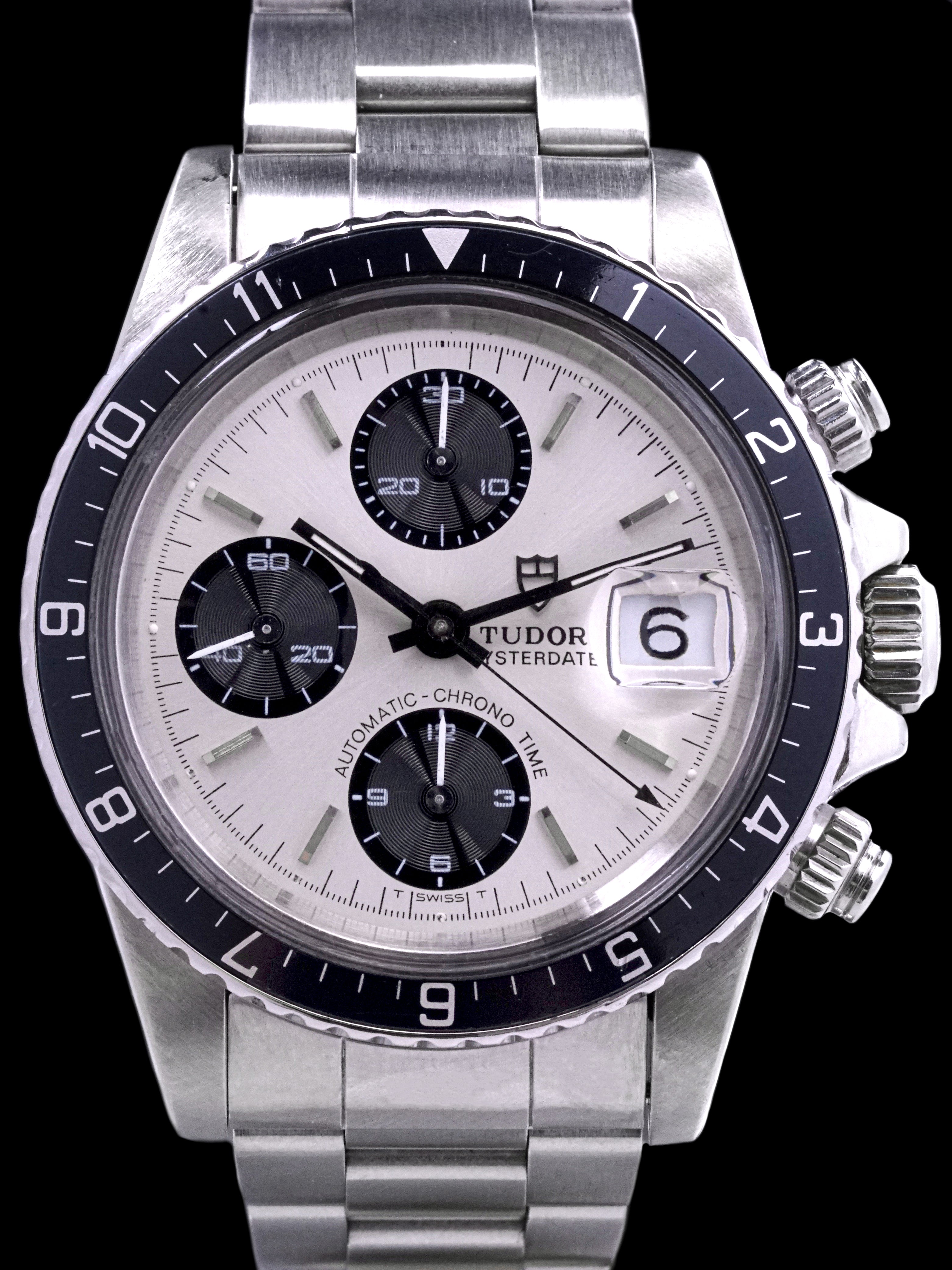 1990 Tudor Big Block Chronograph (Ref. 79170) Silver Dial