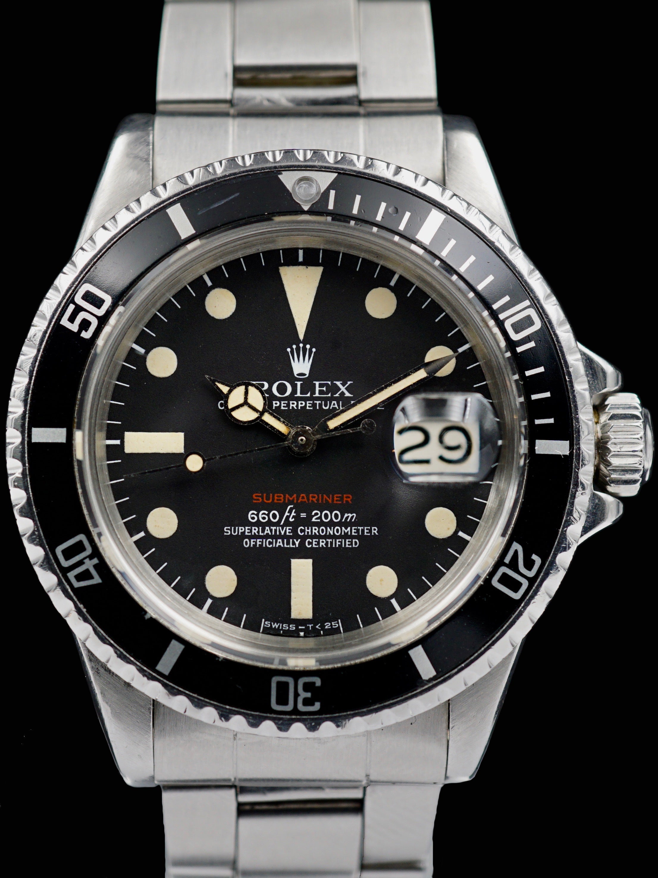 1972 Rolex Red Submariner Ref. 1680 (Mk V Dial)