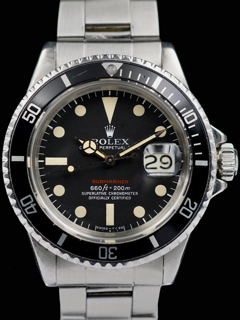 1972 Rolex Red Submariner Ref. 1680 (Mk V Dial)