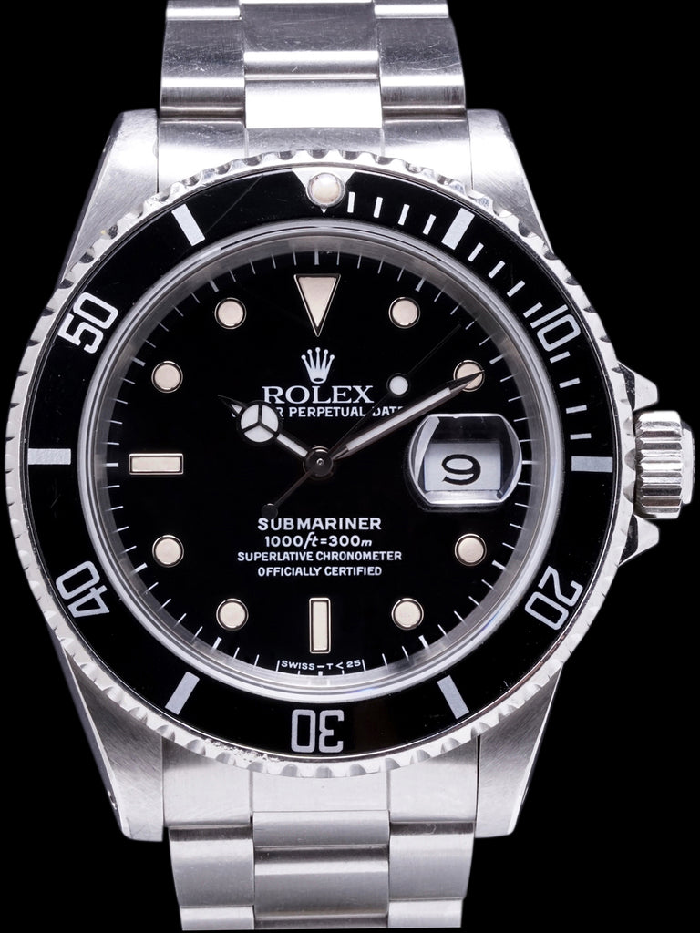 *Unpolished* 1988 Rolex Submariner (Ref. 16610)