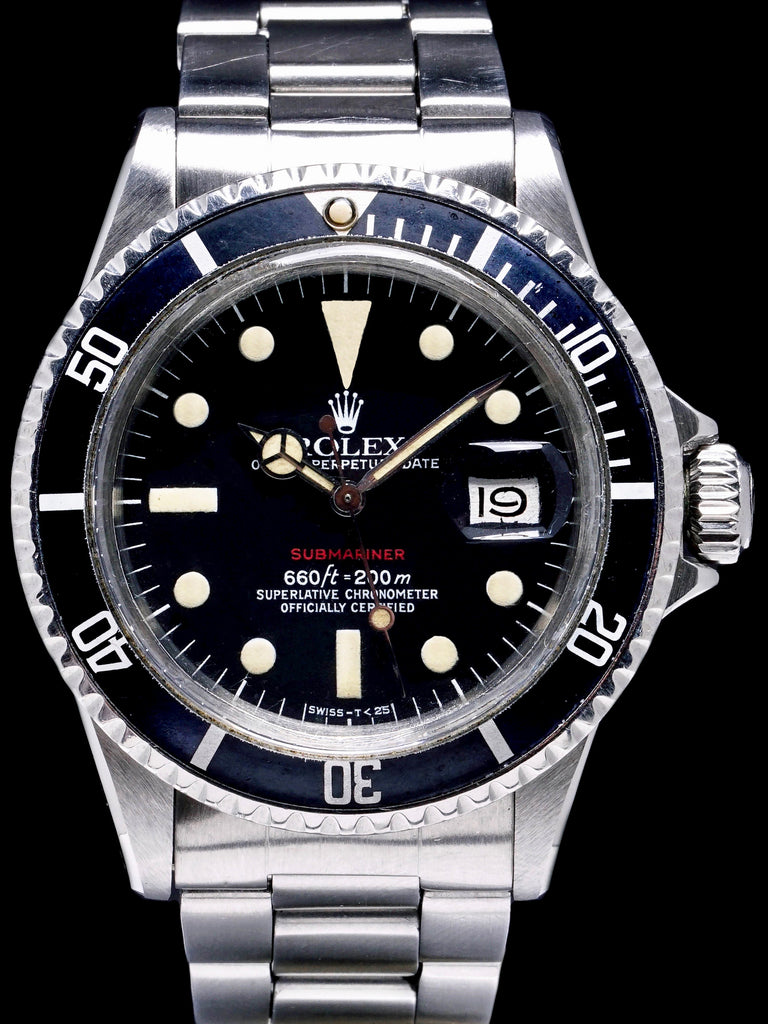 1973 Rolex Red Submariner (Ref. 1680) Mk. VI Dial