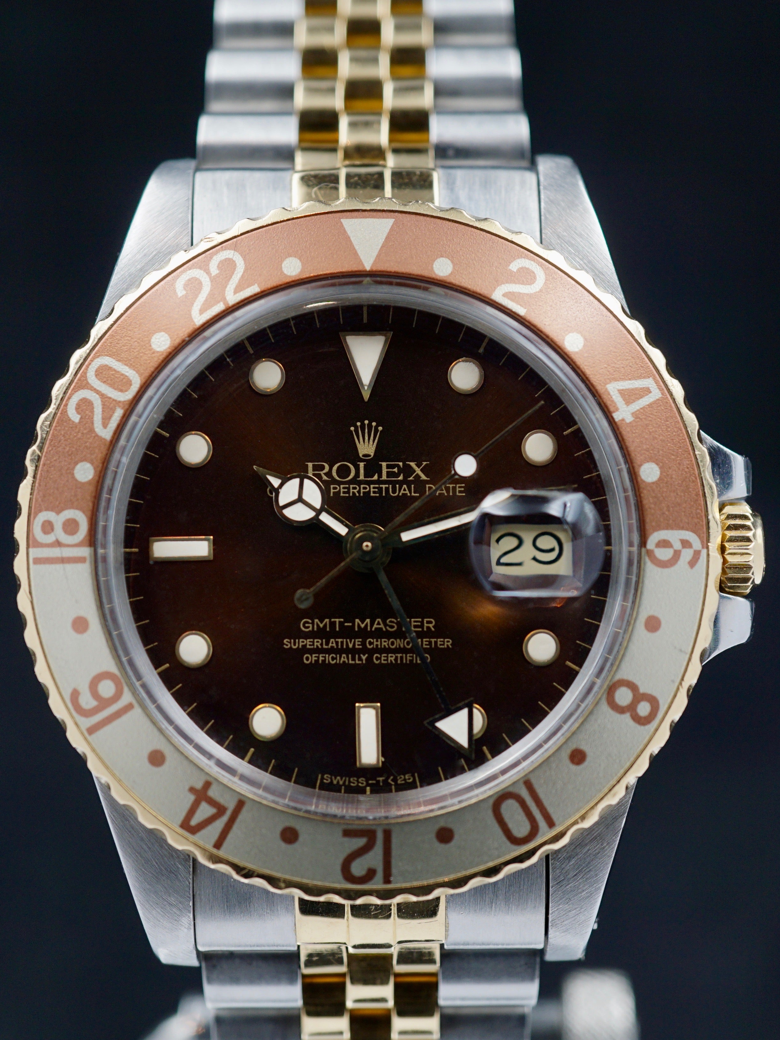 1986 Rolex Two Tone GMT Master (Ref. 16753) "Root Beer"
