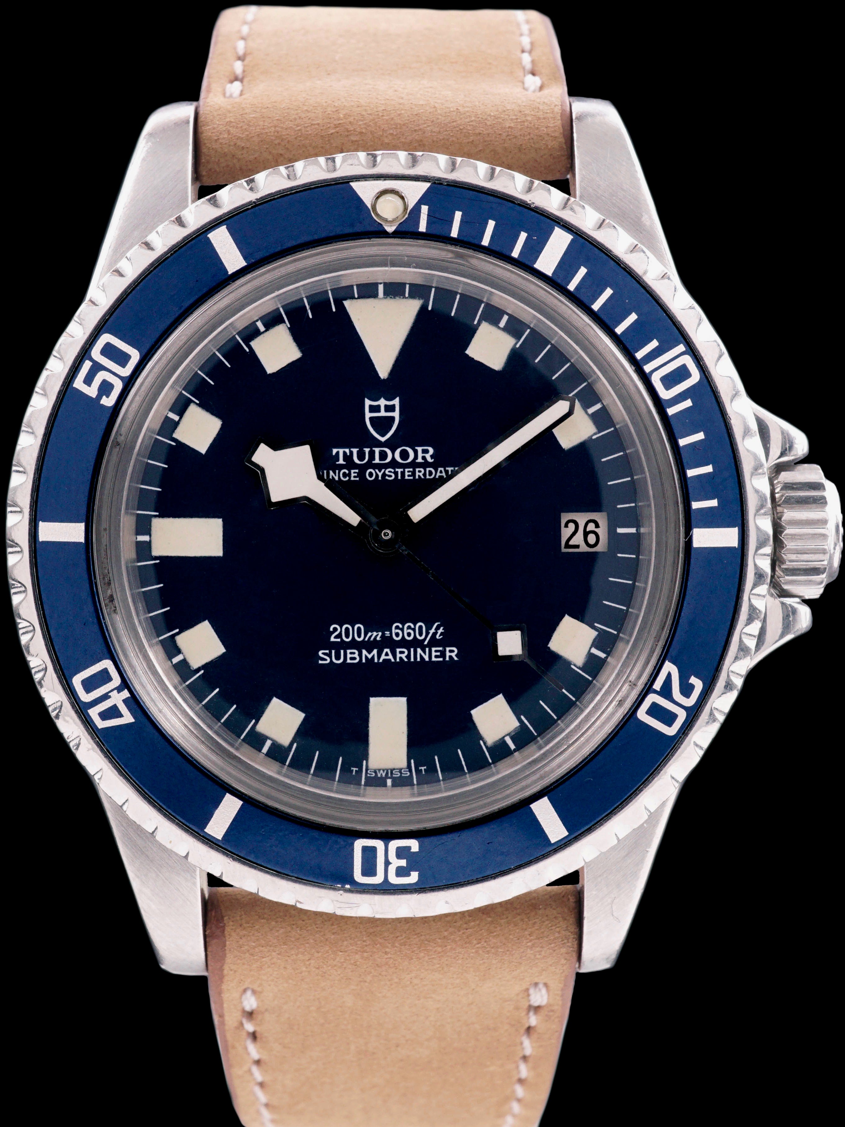 1978 Tudor Blue Submariner (Ref. 94110) "Snowflake"