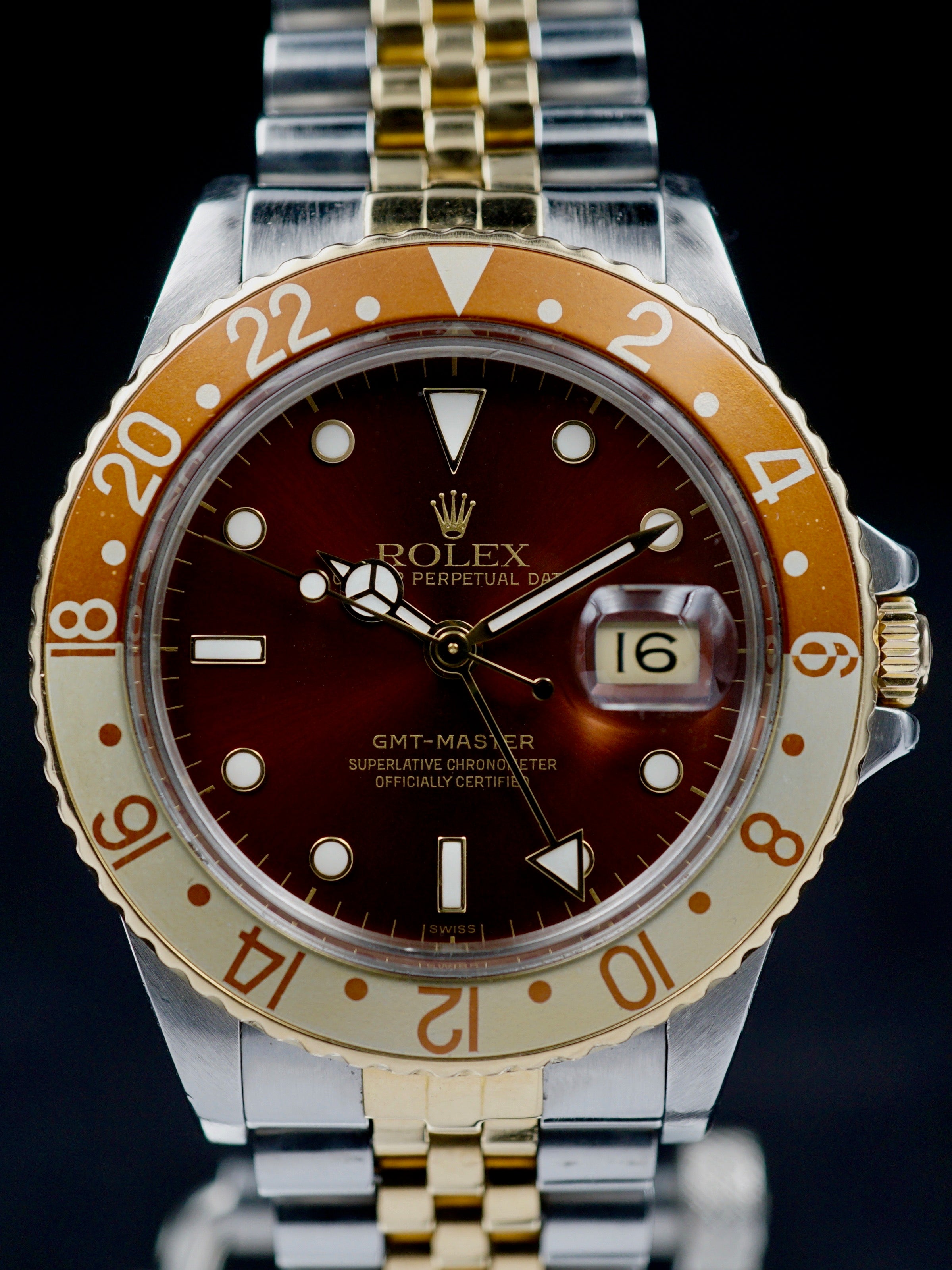 1987 Rolex Two Tone GMT Master (Ref. 16753) "Root Beer"