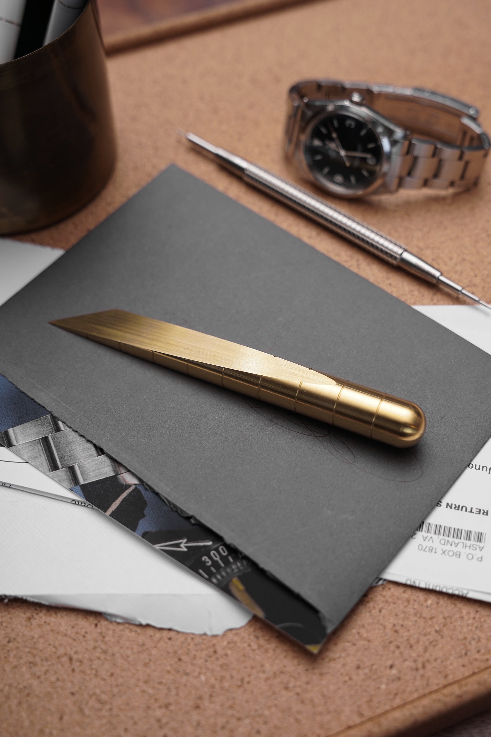 Craighill Desk Knife - Brass