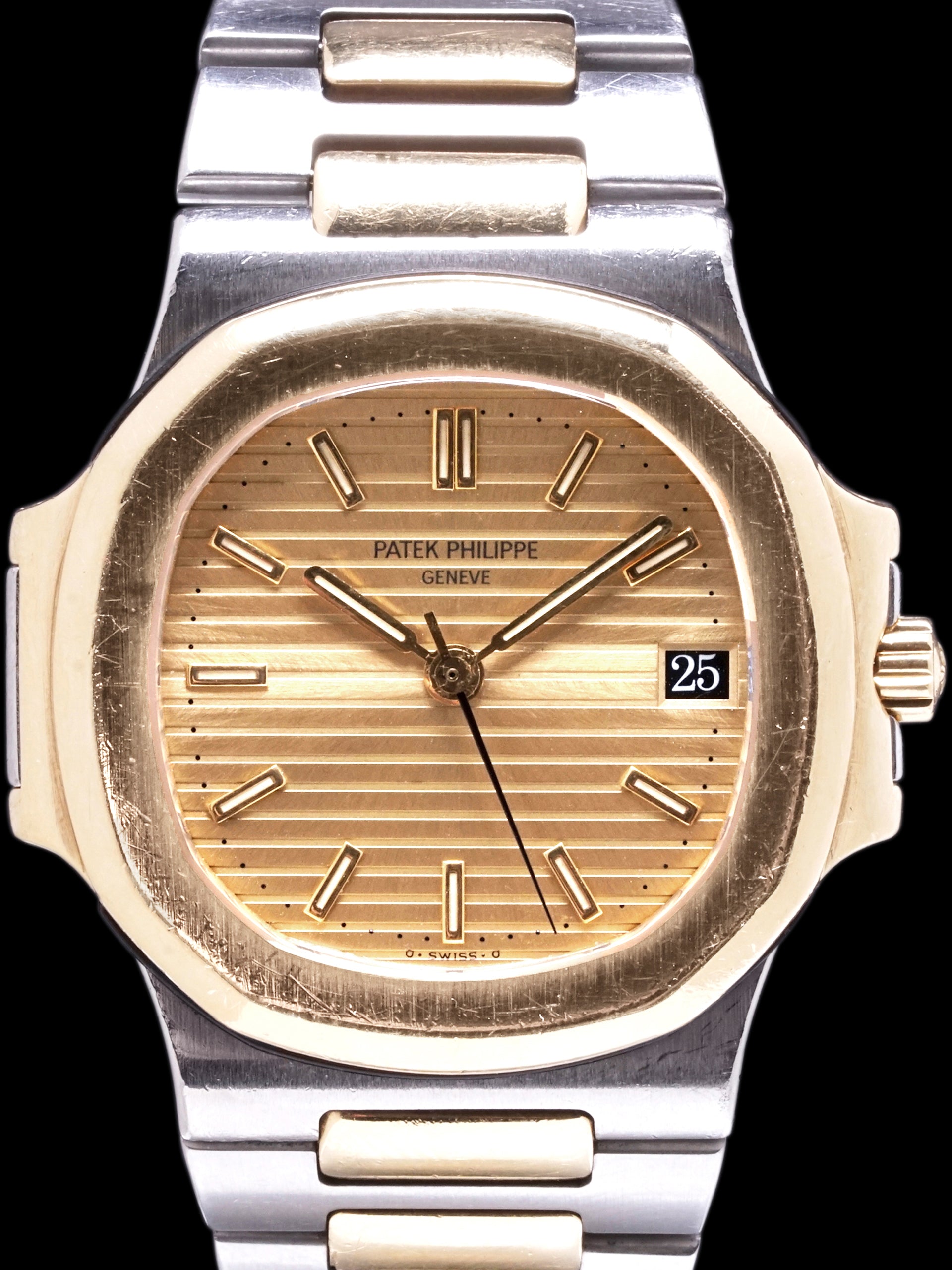 1988 Patek Philippe Two-Tone Nautilus (Ref. 3800/1) W/ Extract From Archive