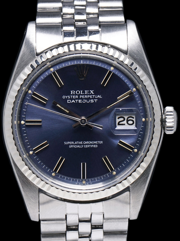 1973 Rolex Datejust (Ref.1601) Blue Dial