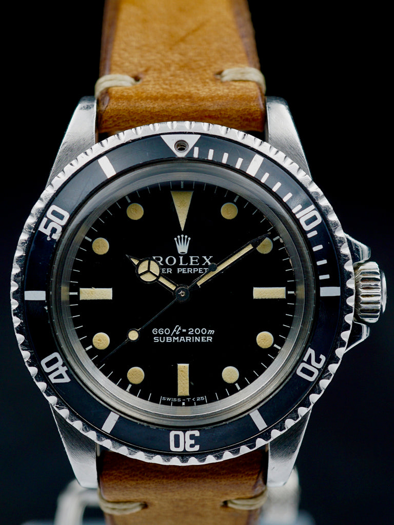 1971 Rolex Submariner Ref. 5513 "Kissing 4 Bezel Insert"