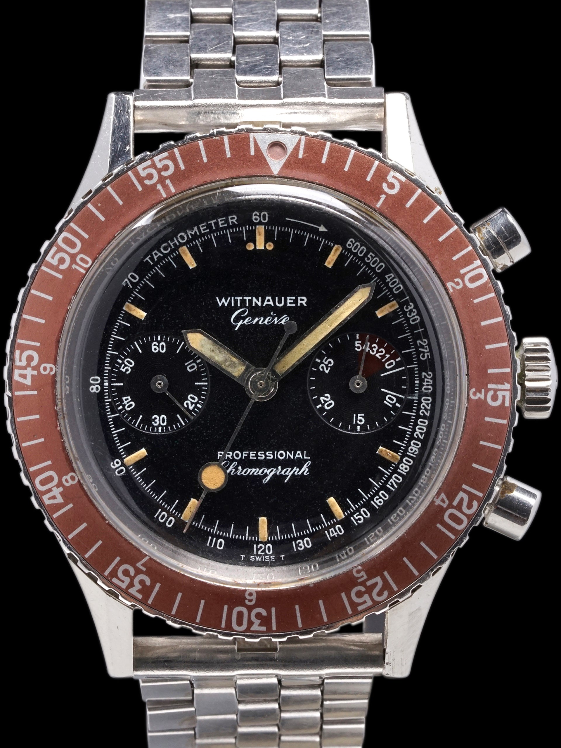 1960s Wittnauer Genève Professional Chronograph (Ref. 7004A)