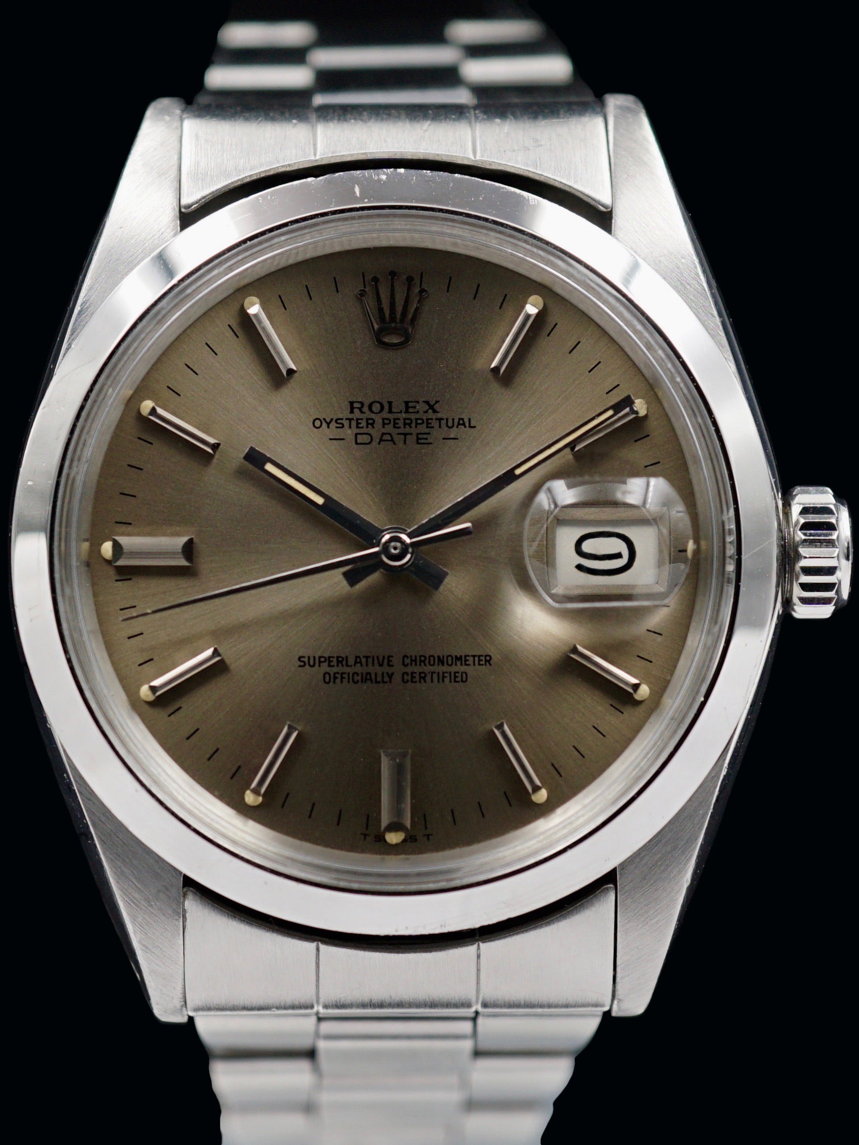 1970 Rolex Oyster Perpetual Date (Ref. 1500) "Grey Dial"