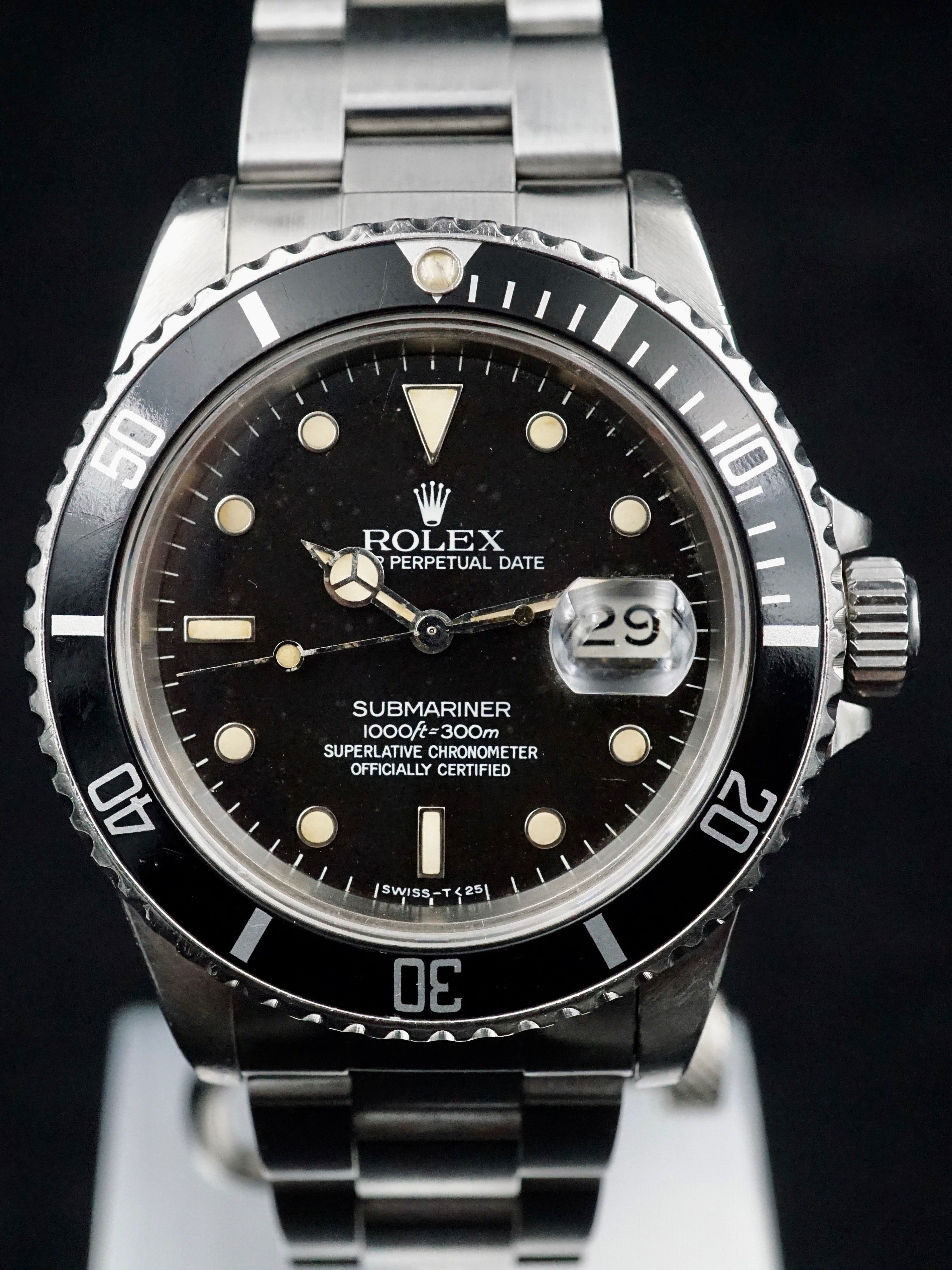 1984 Rolex Submariner (Ref.16800) Box and Papers