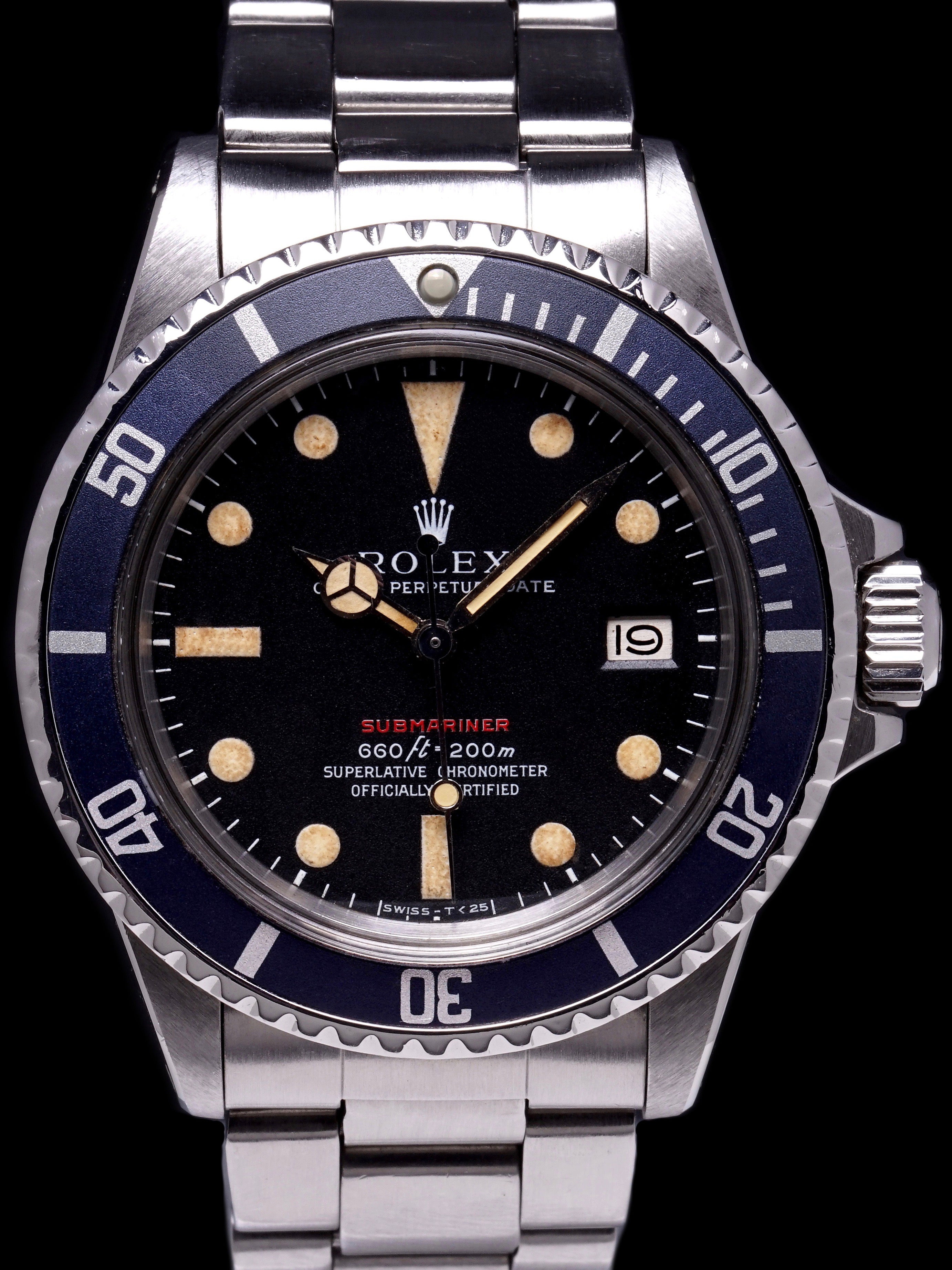 1971 Rolex Red Submariner (Ref. 1680) "Mk. IV Dial"