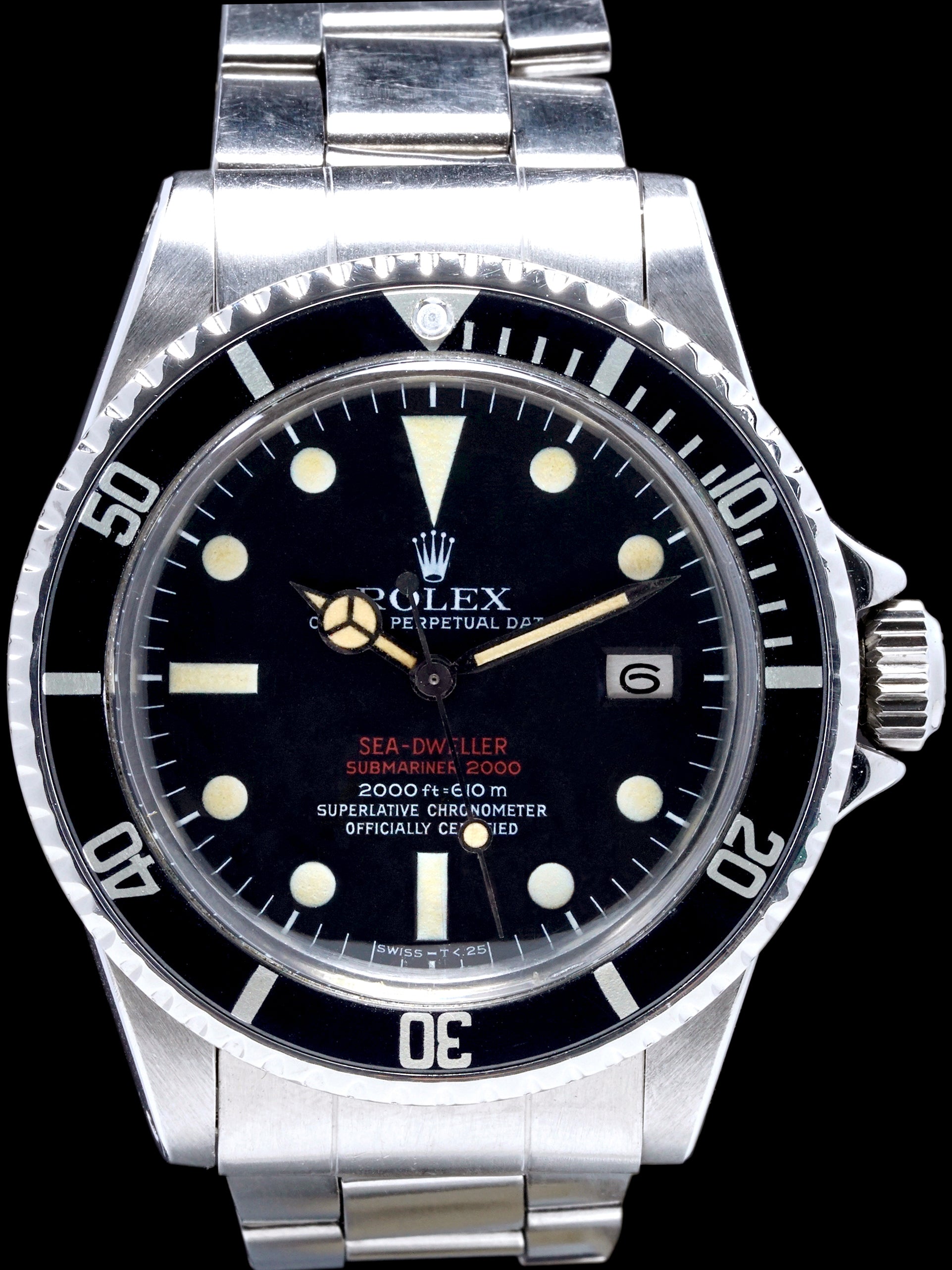 1972 Rolex Double Red Sea-Dweller (Ref. 1665) "Mk. III" W/ Box & Papers