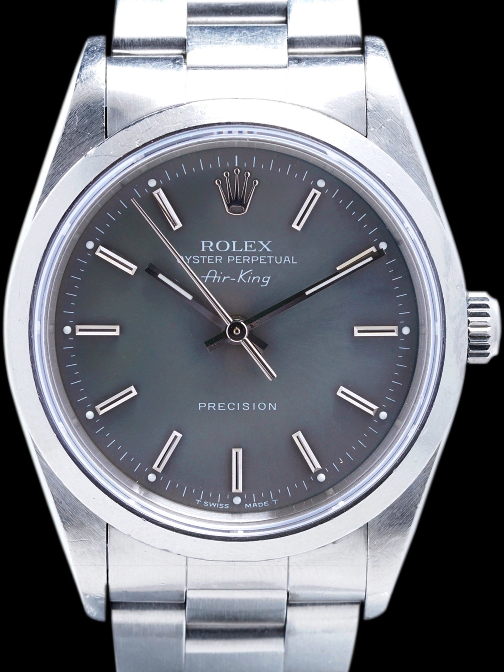 Tropical 1991 Rolex Air-King (Ref. 14000) Grey Dial