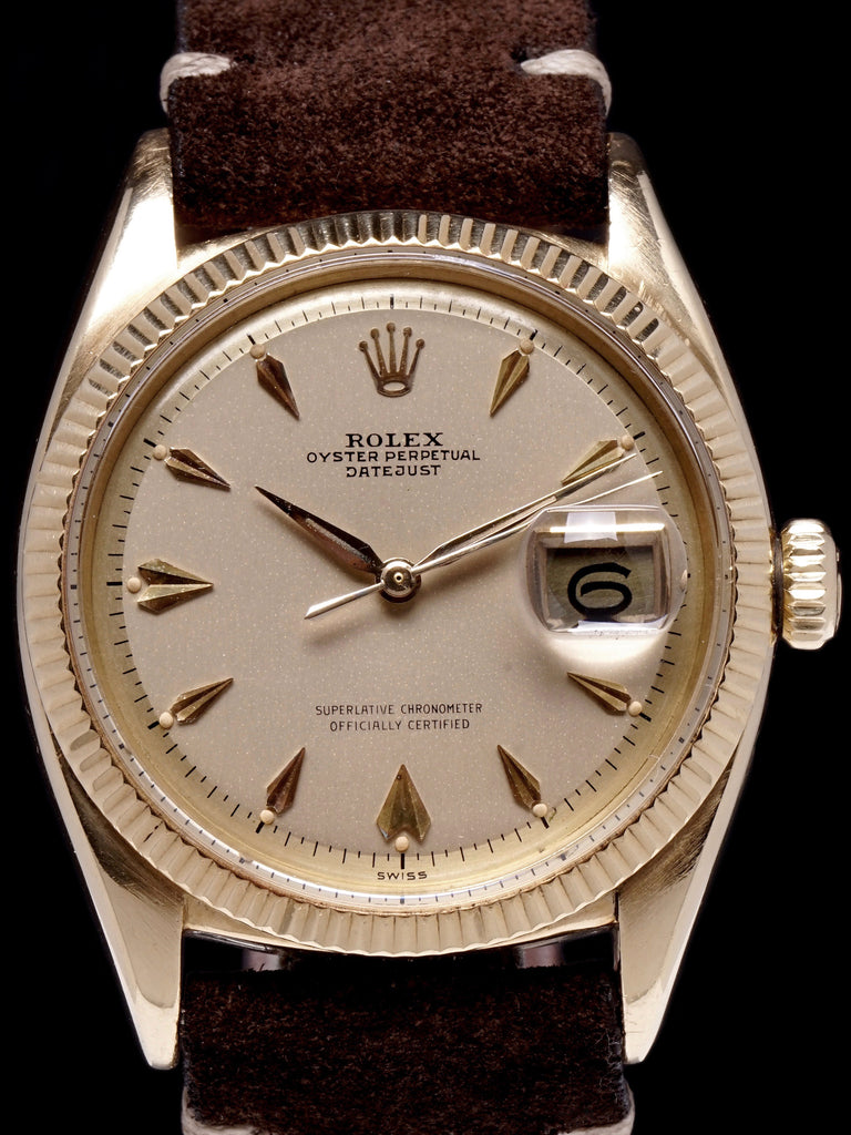 1957 Rolex Datejust (Ref. 6605) 18k YG