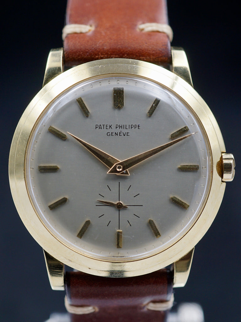 1955 Patek Philippe Ref. 2552 18k Yellow Gold