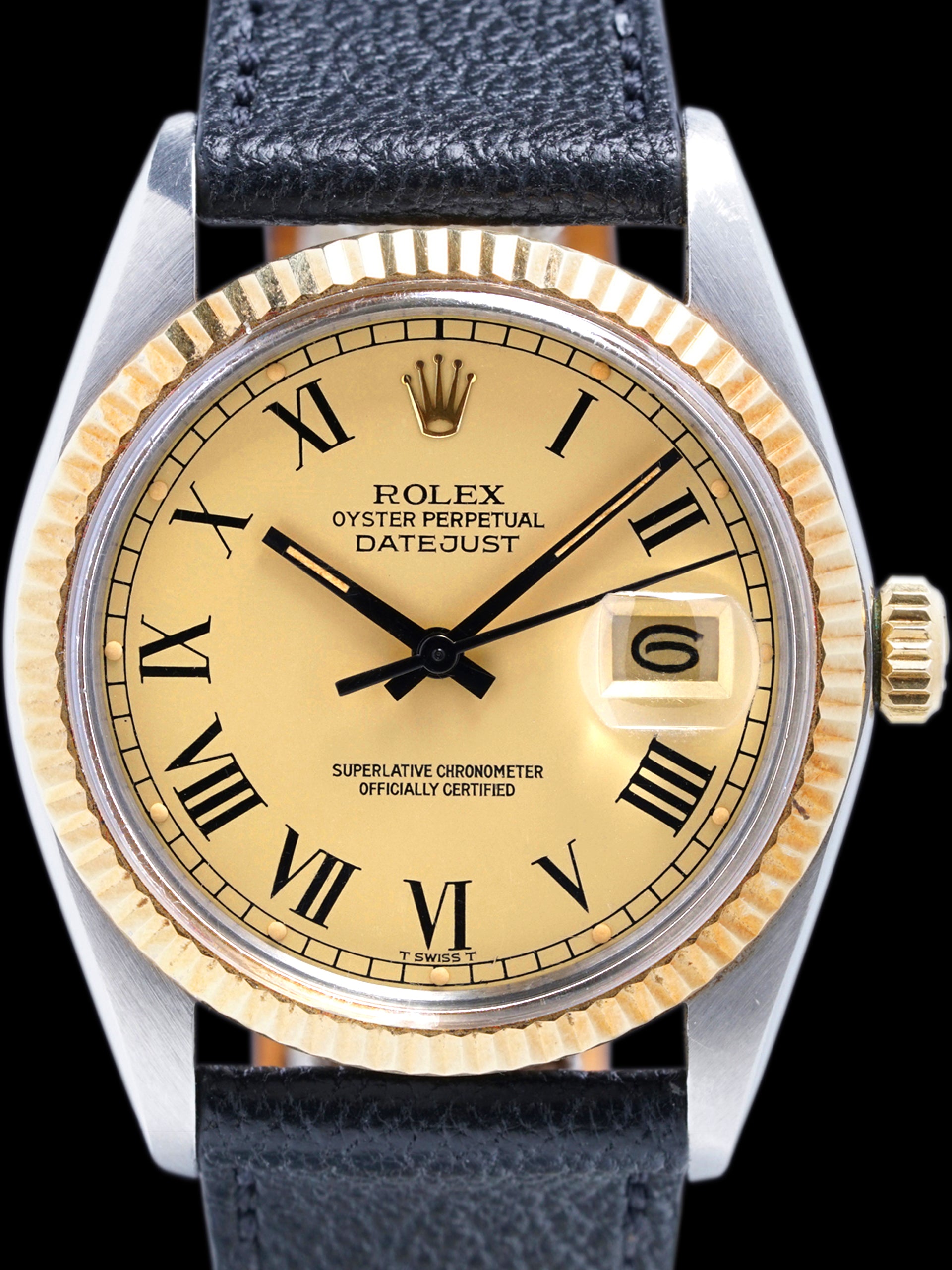 *Unpolished* 1979 Rolex Two-Tone Datejust (Ref. 16013) "Buckley Dial"