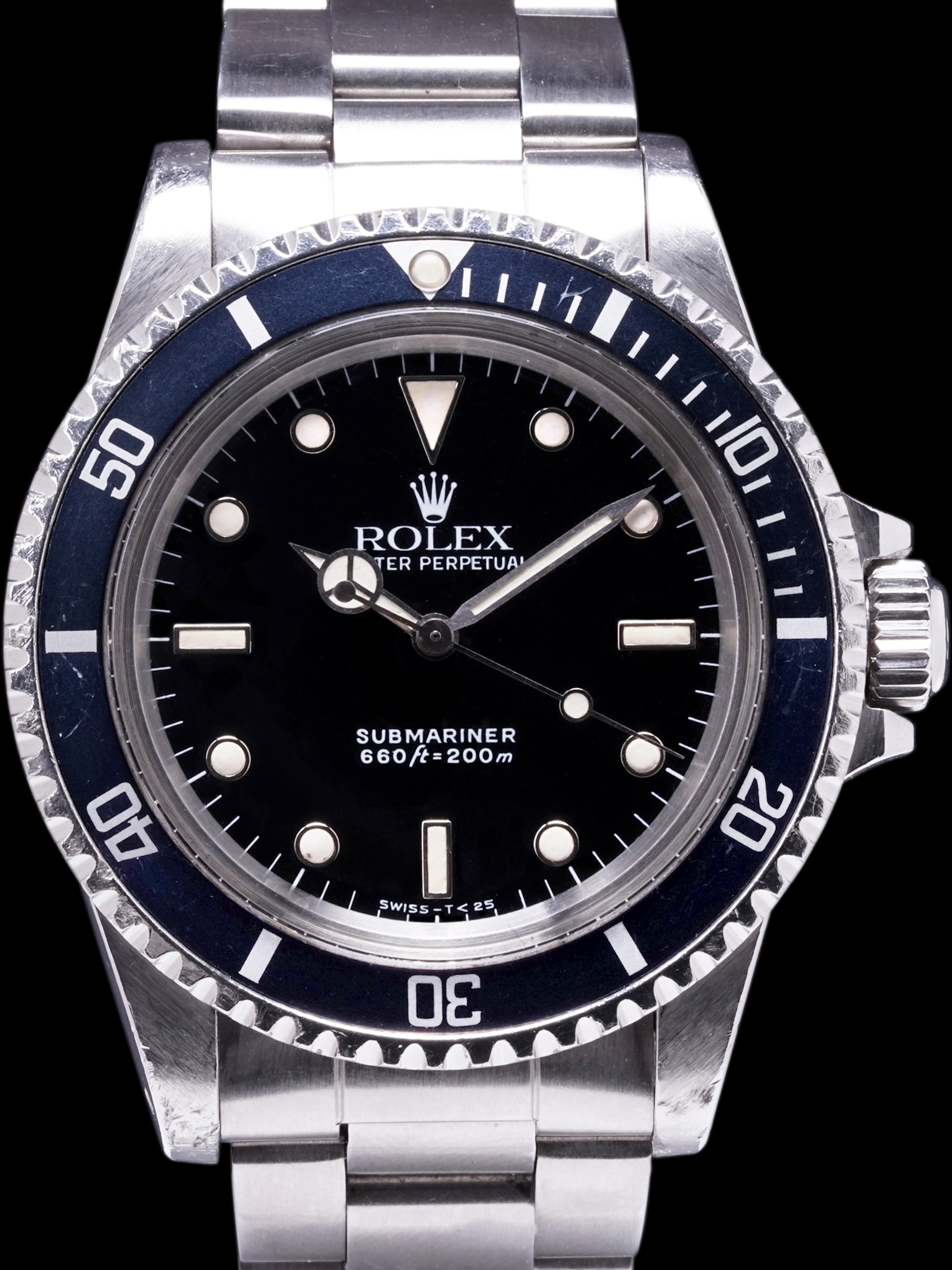 1989 Rolex Submariner (Ref. 5513) "L Serial"
